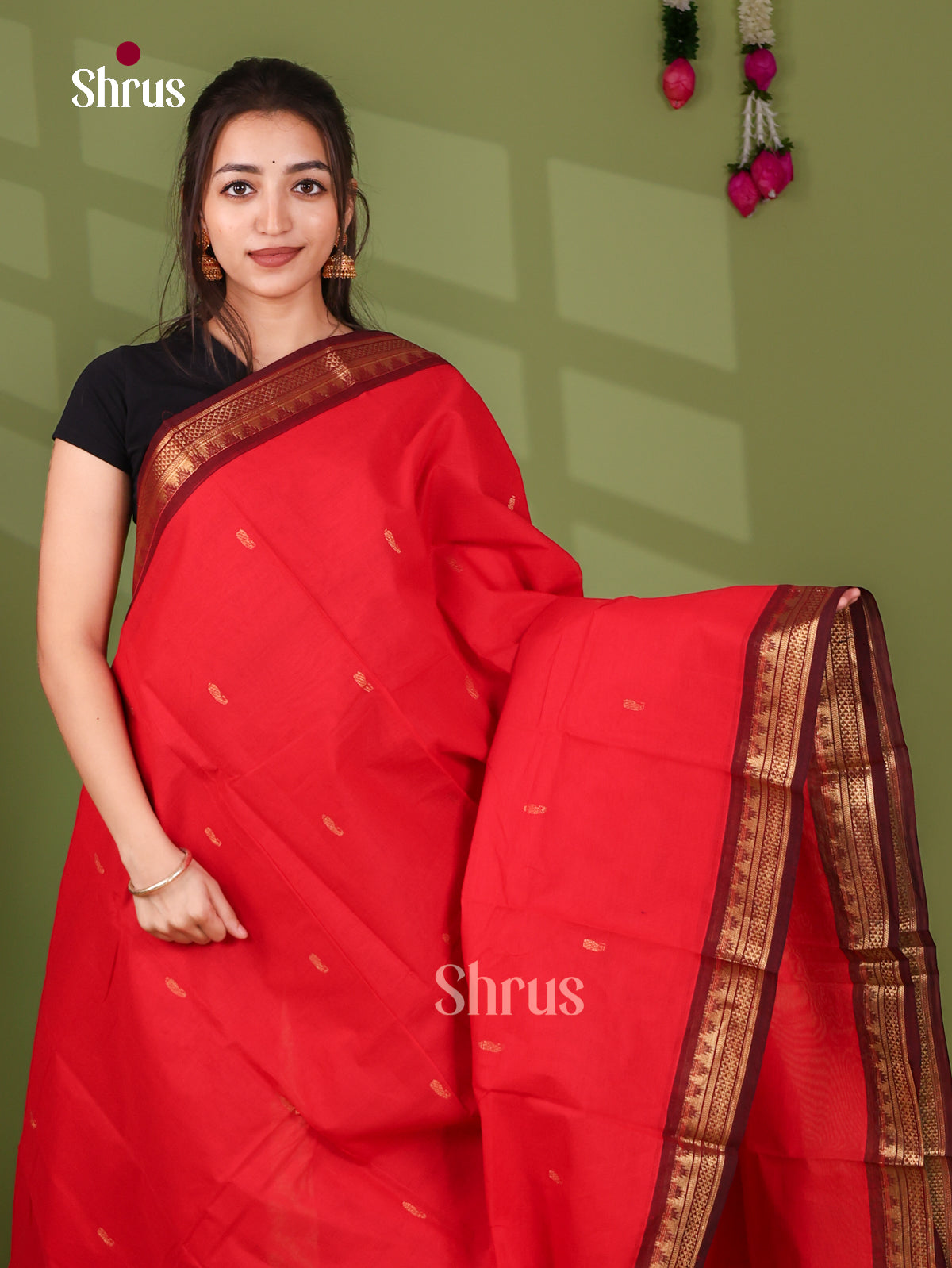 Chettinad Cotton Saree - EJ03023