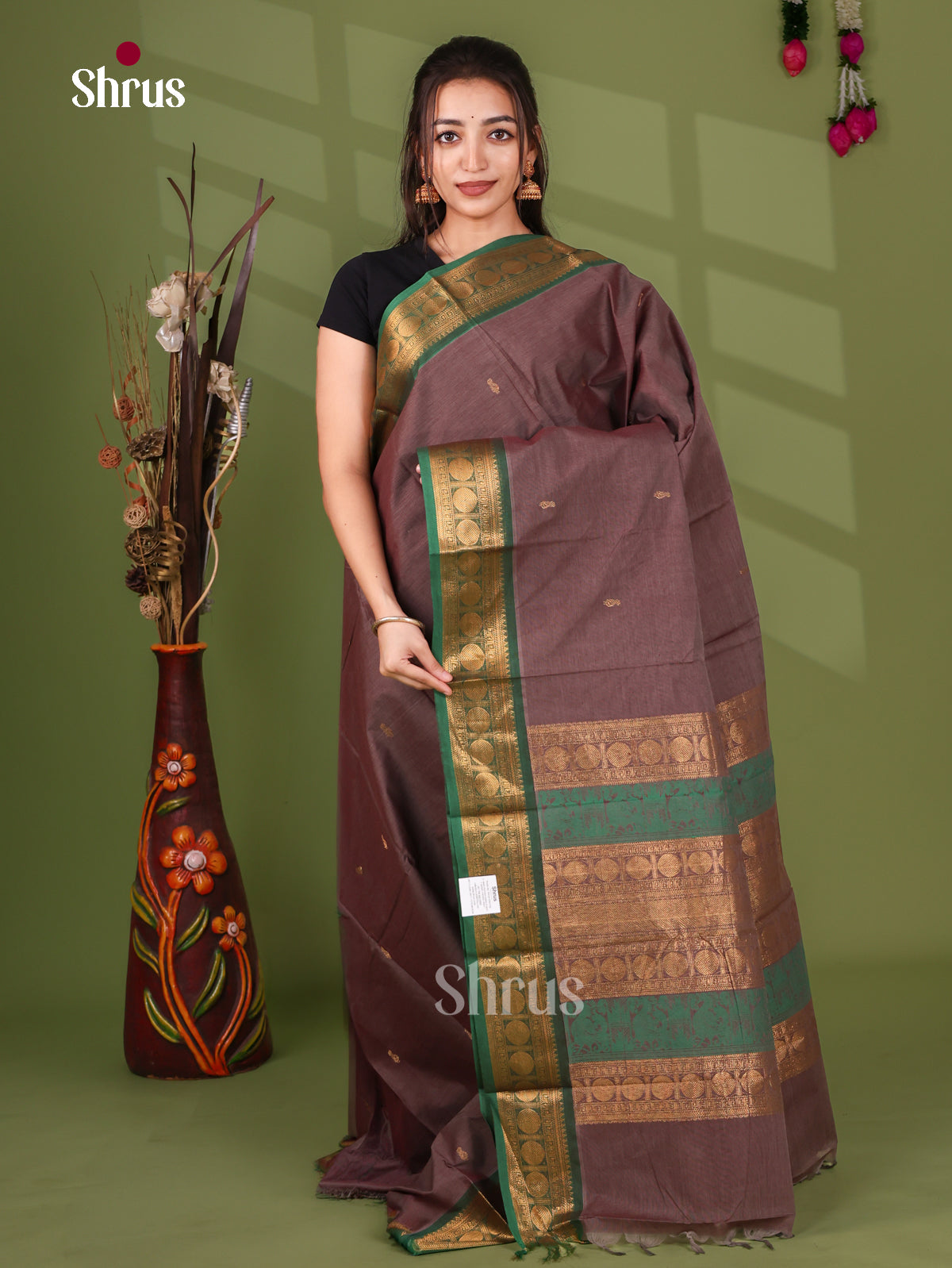 Chettinad Cotton Saree - EJ03025