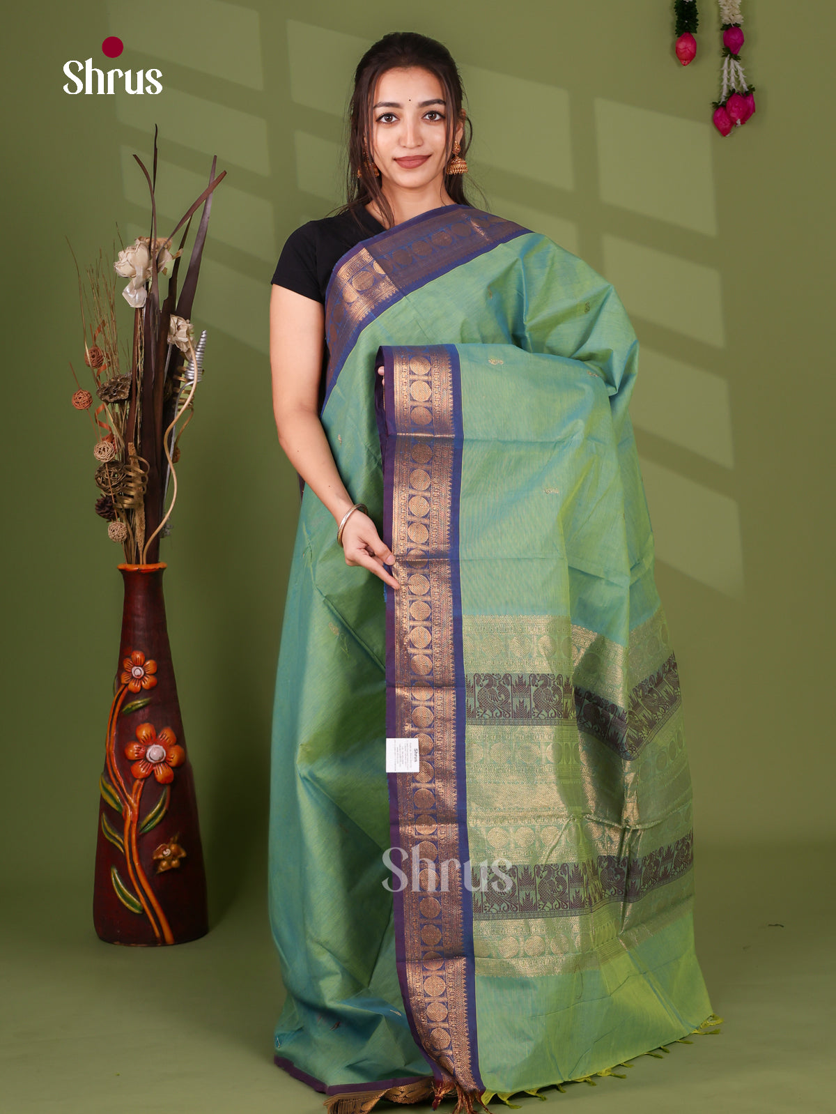 Chettinad Cotton Saree - EJ03029