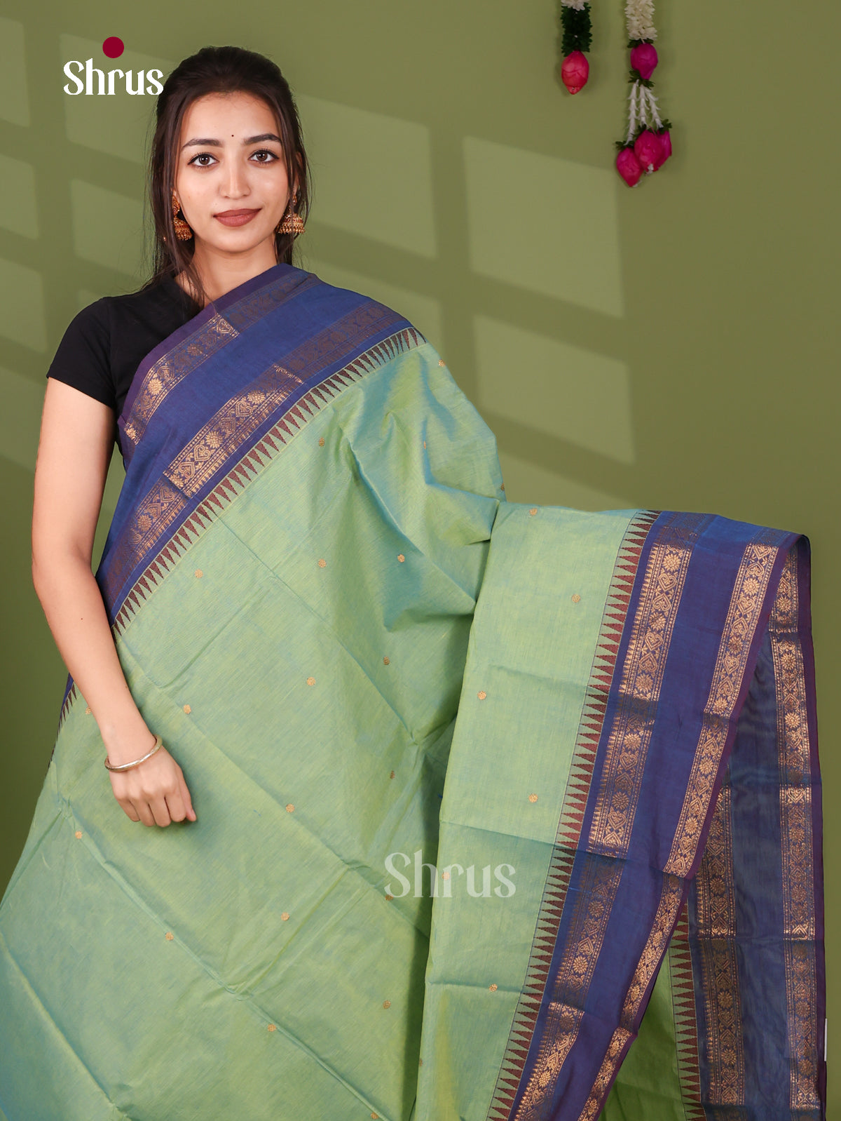 Chettinad Cotton Saree - EJ03038