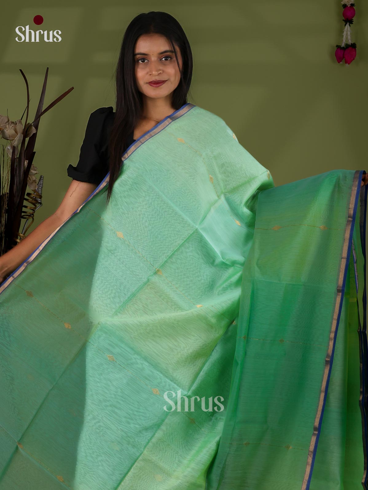 Maheshwari silkcotton Saree - EJ03044