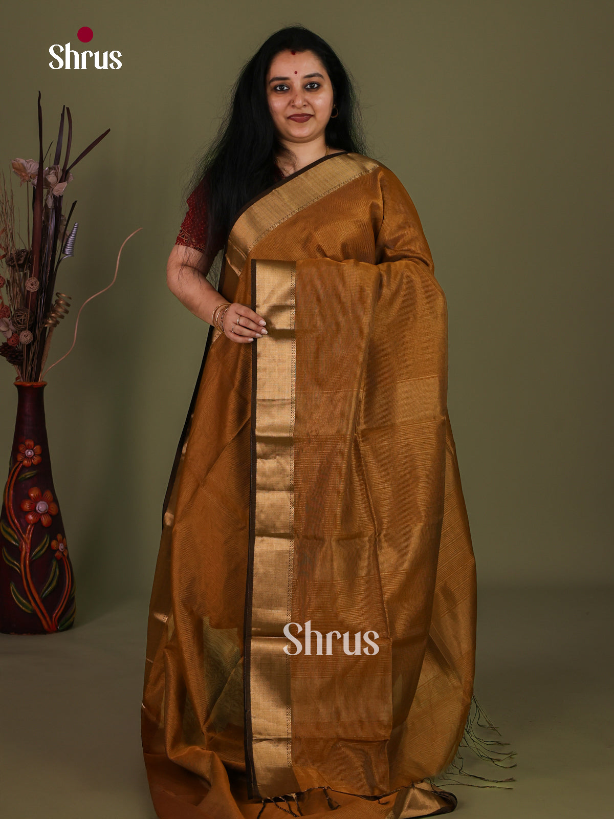 Maheshwari silkcotton Saree - EJ03064