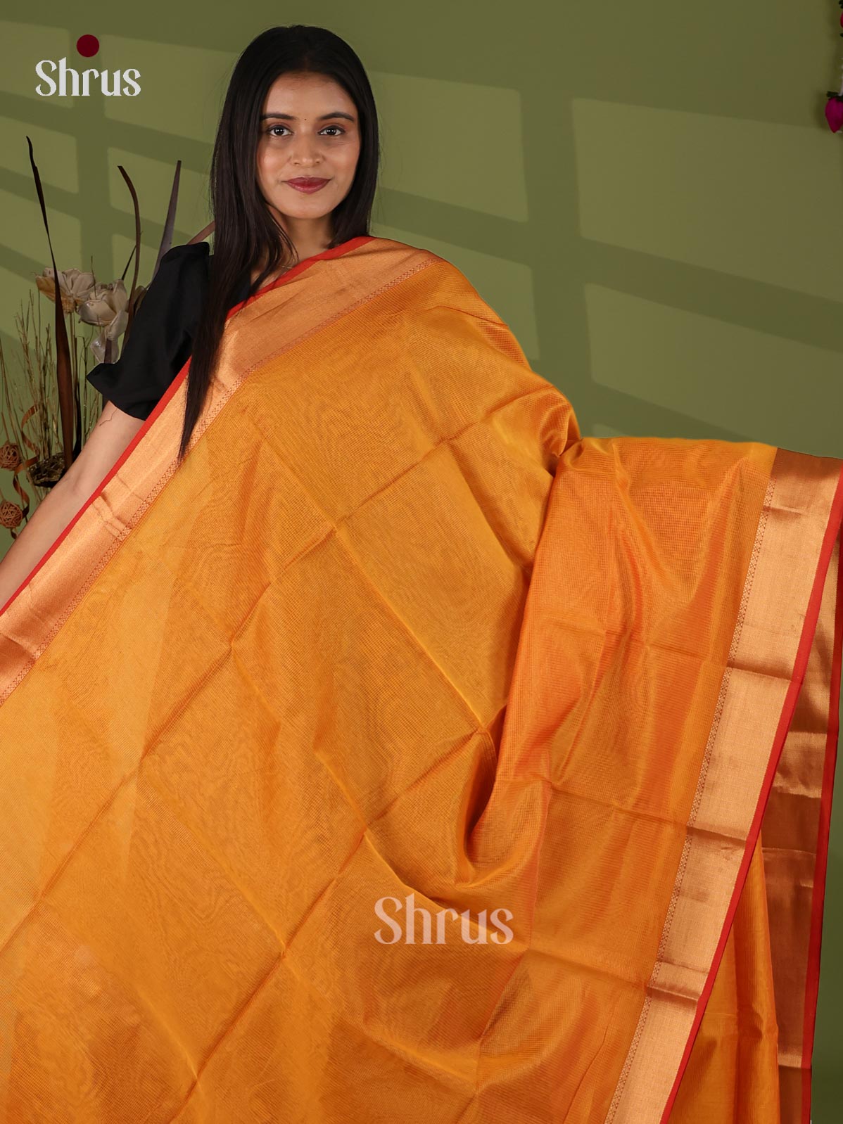 Maheshwari silkcotton Saree - EJ03067
