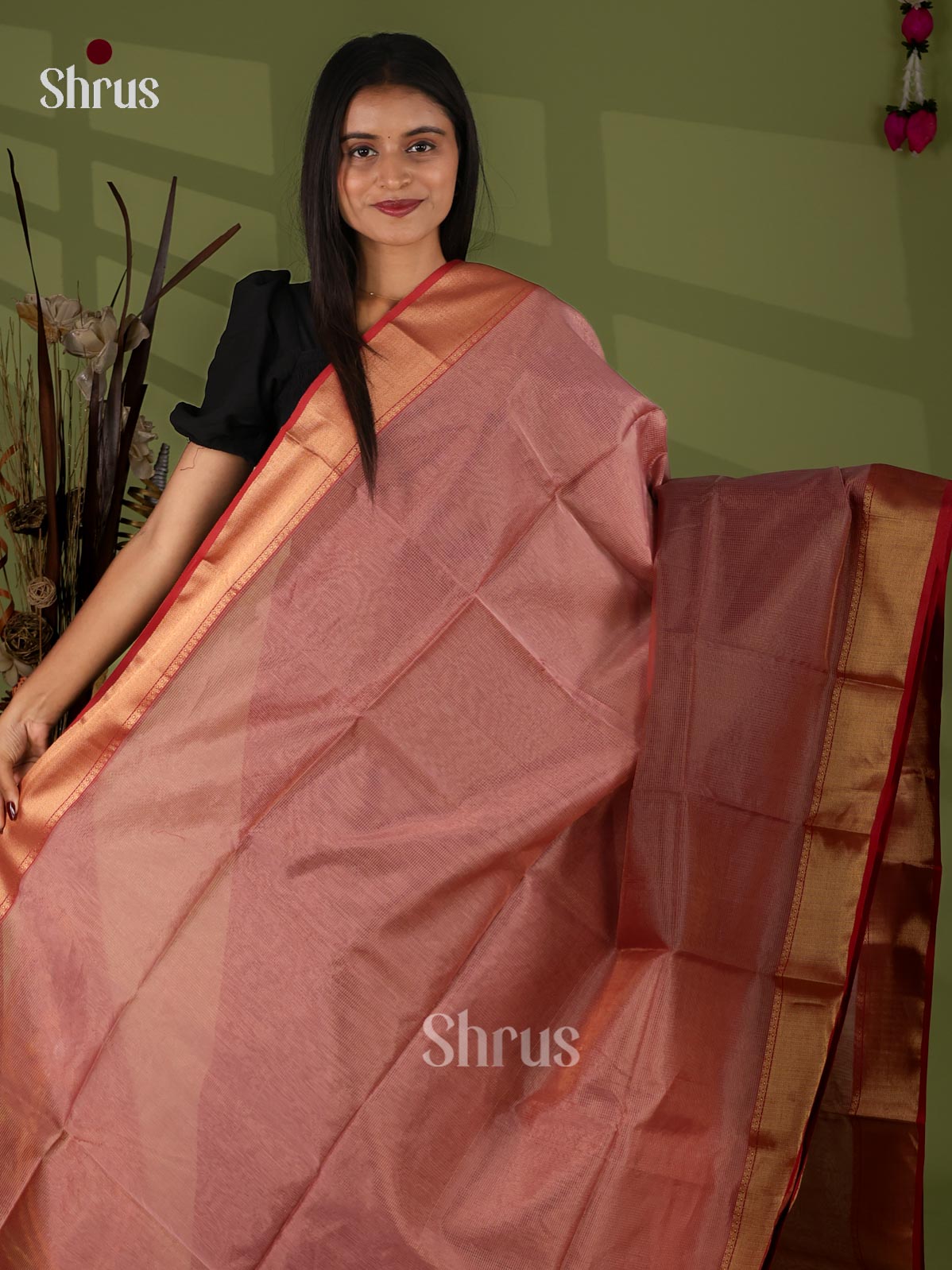 Maheshwari silkcotton Saree - EJ03070