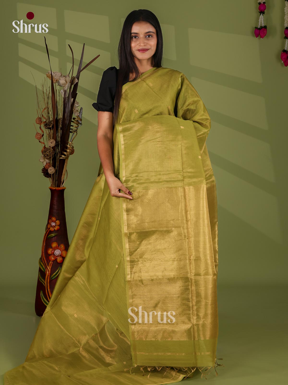Maheshwari silkcotton Saree - EJ03073