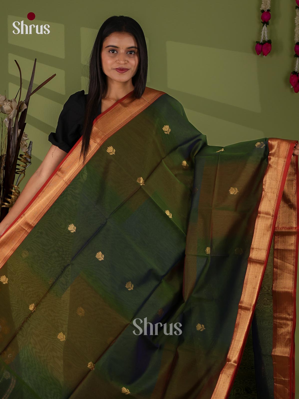 Maheshwari silkcotton Saree - EJ03078