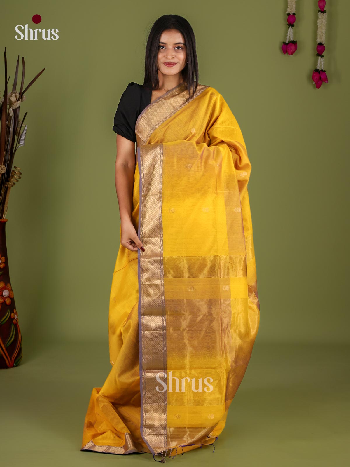 Maheshwari silkcotton Saree - EJ03080
