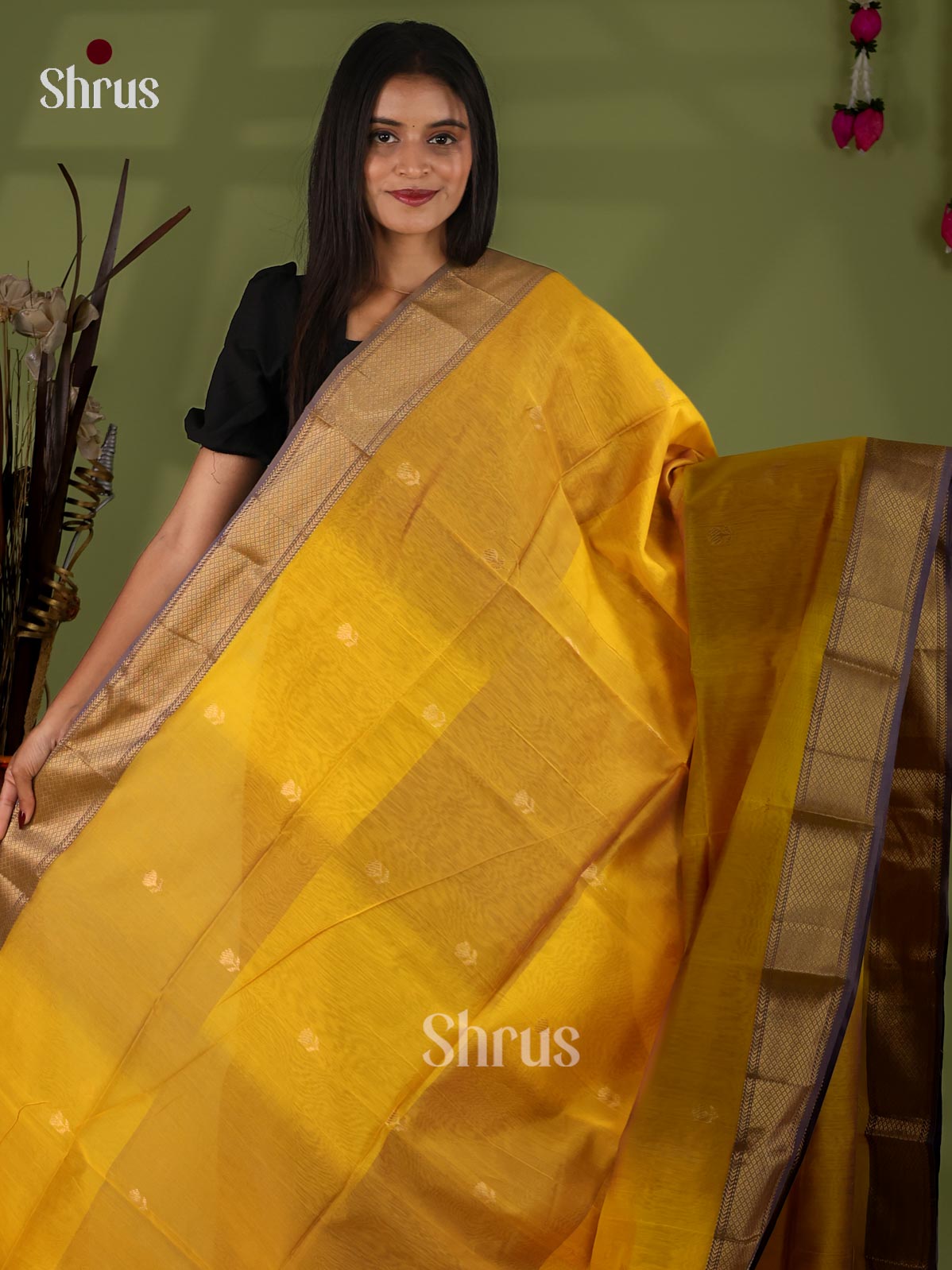 Maheshwari silkcotton Saree - EJ03080