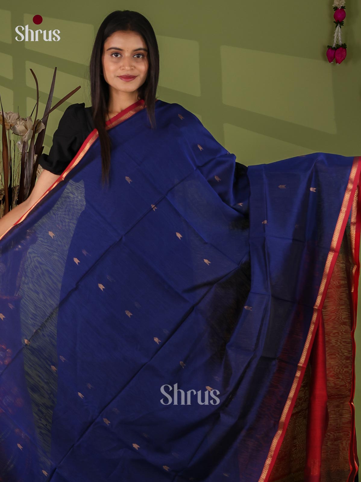 Maheshwari silkcotton Saree - EJ03098