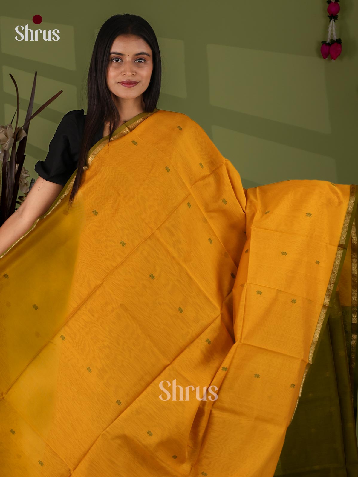 Maheshwari silkcotton Saree - EJ03110