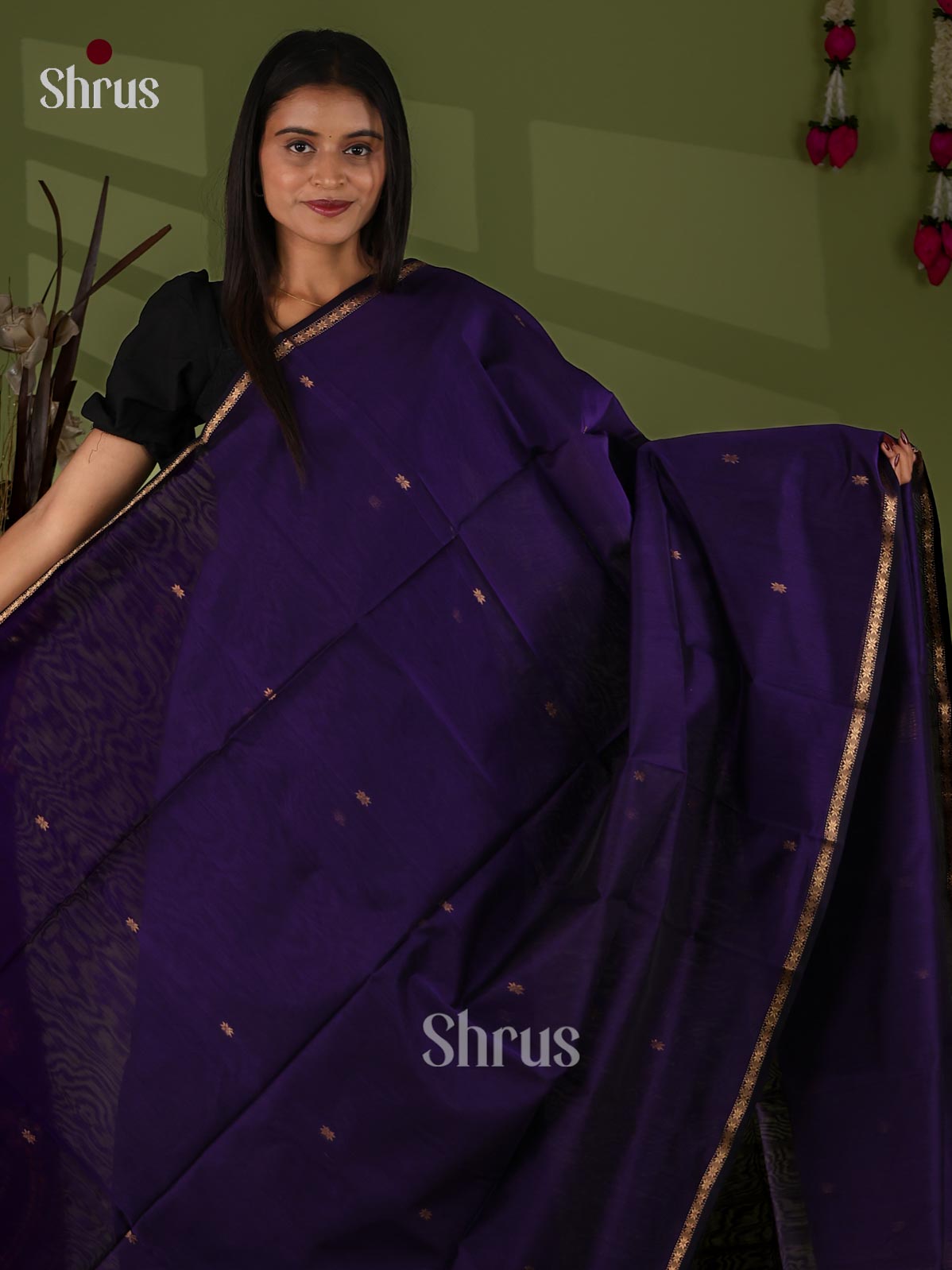 Maheshwari silkcotton Saree - EJ03112