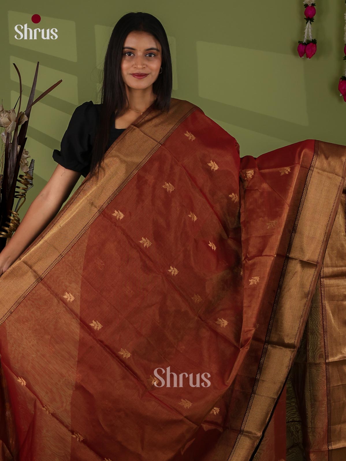 Maheshwari silkcotton Saree - EJ03130