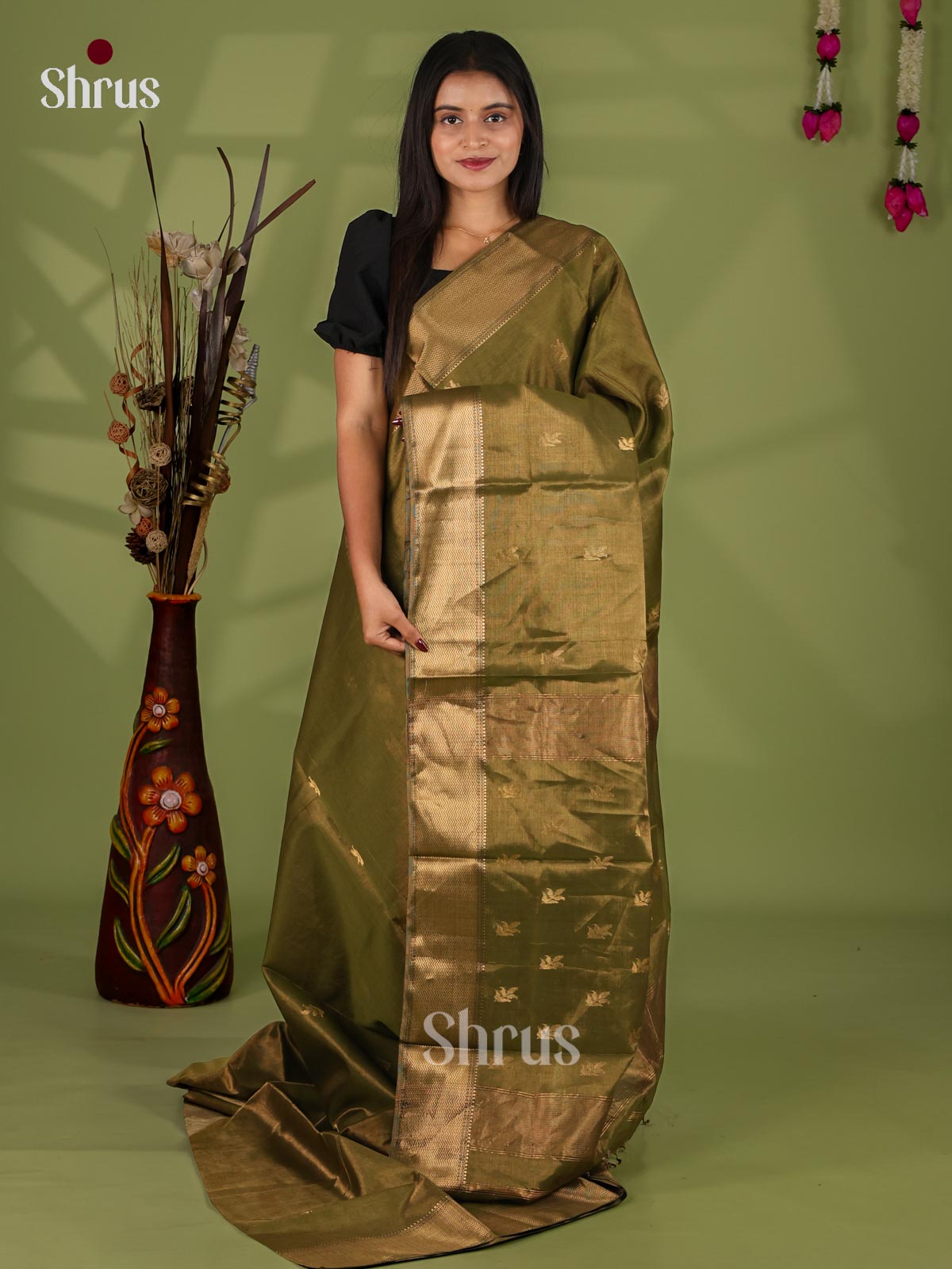 Maheshwari silkcotton Saree - EJ03131