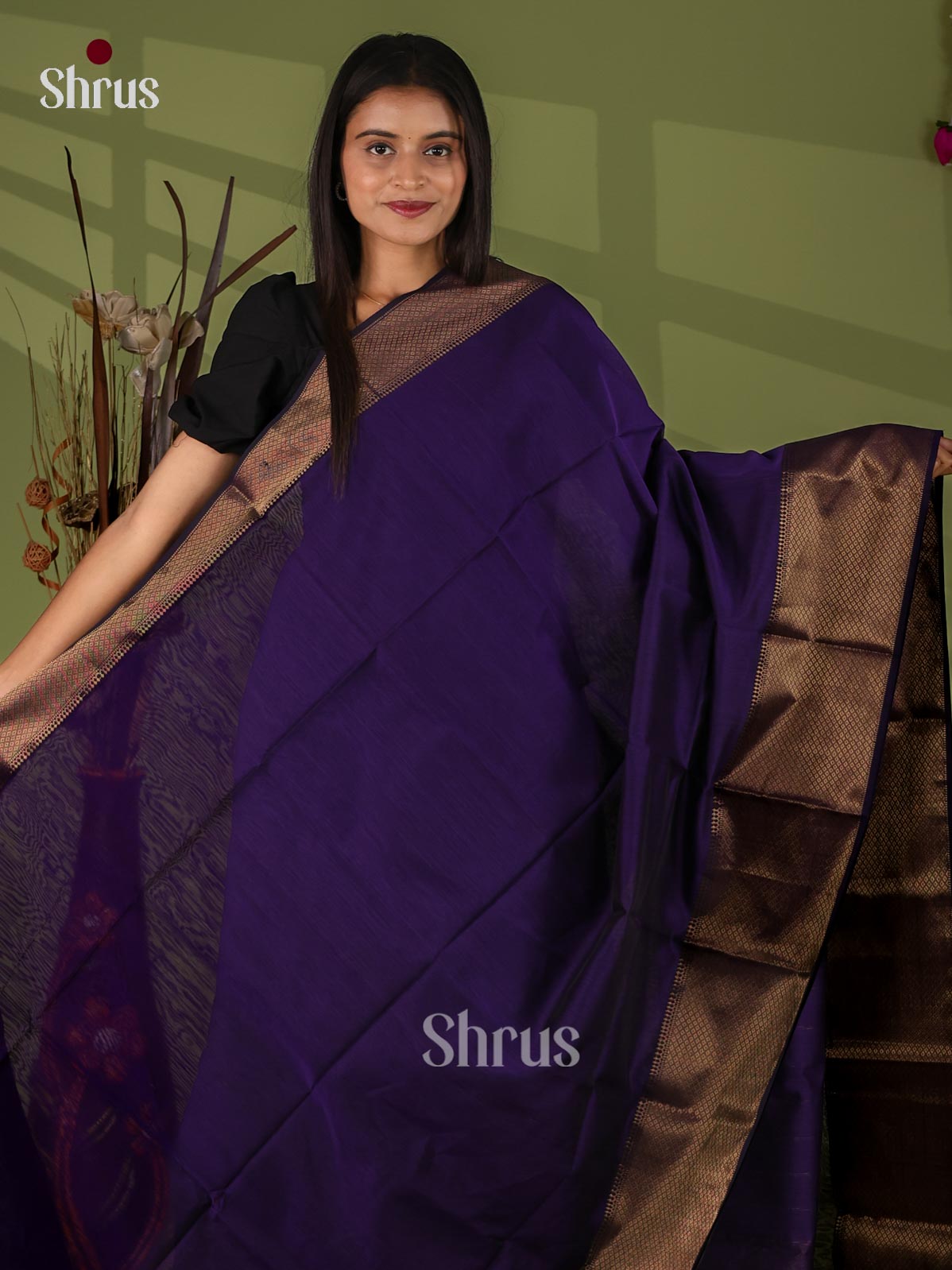 Maheshwari silkcotton Saree - EJ03177