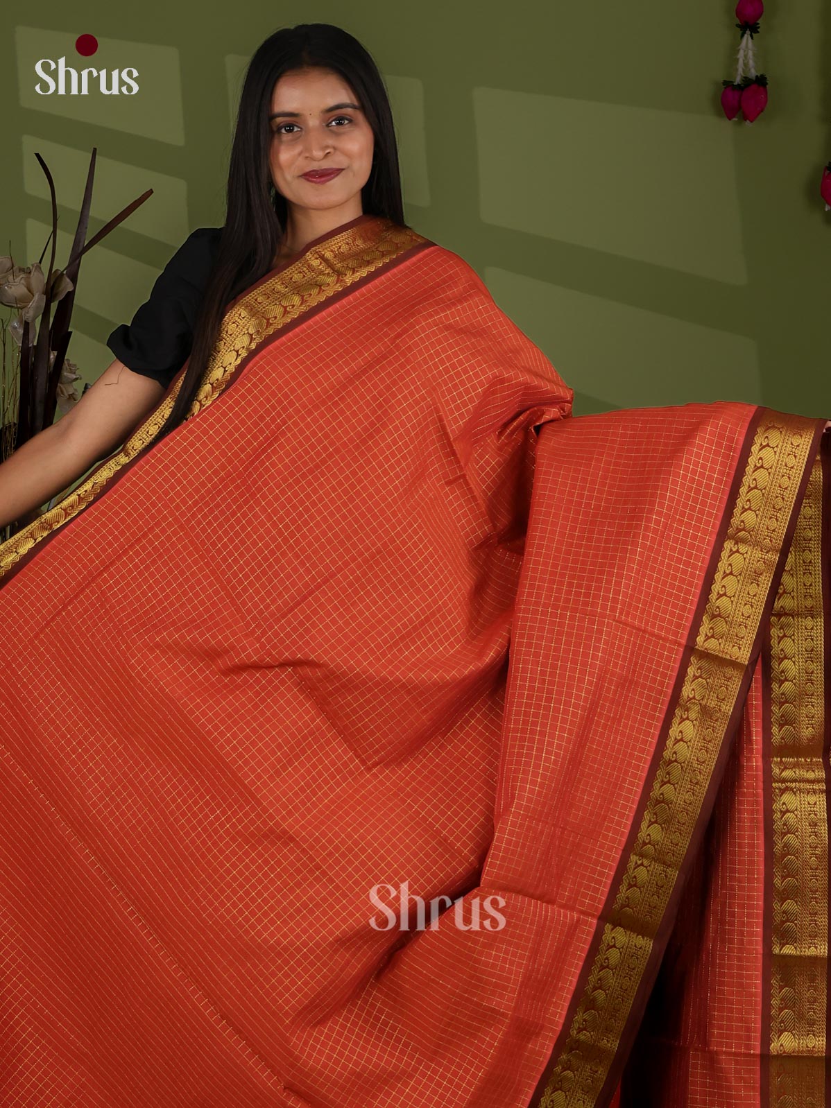 Silkcotton-halfpure Saree - EJ04231