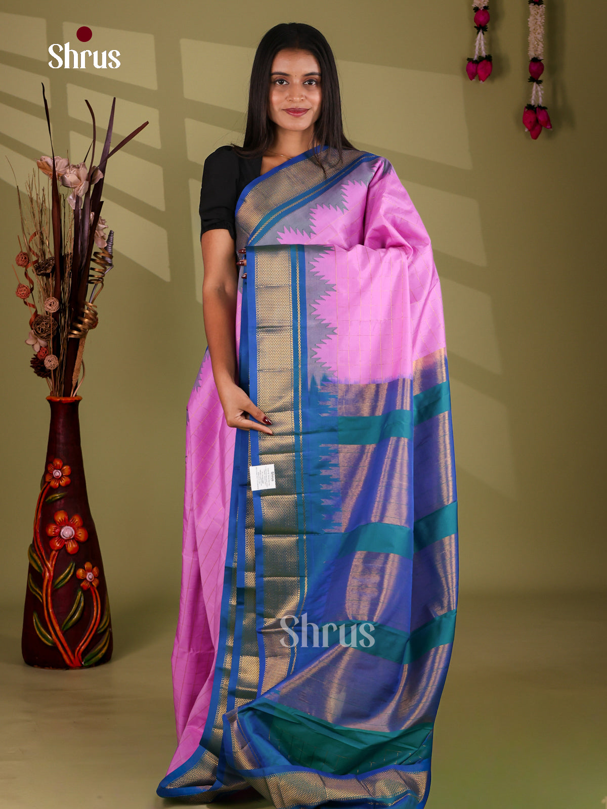 Semi Paithani Saree - EJ04313
