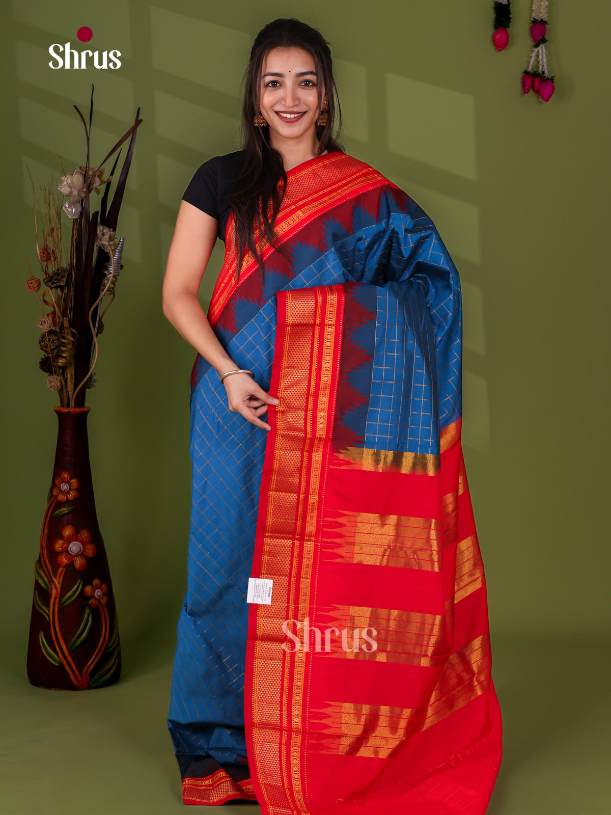 Semi Paithani Saree - EJ04316