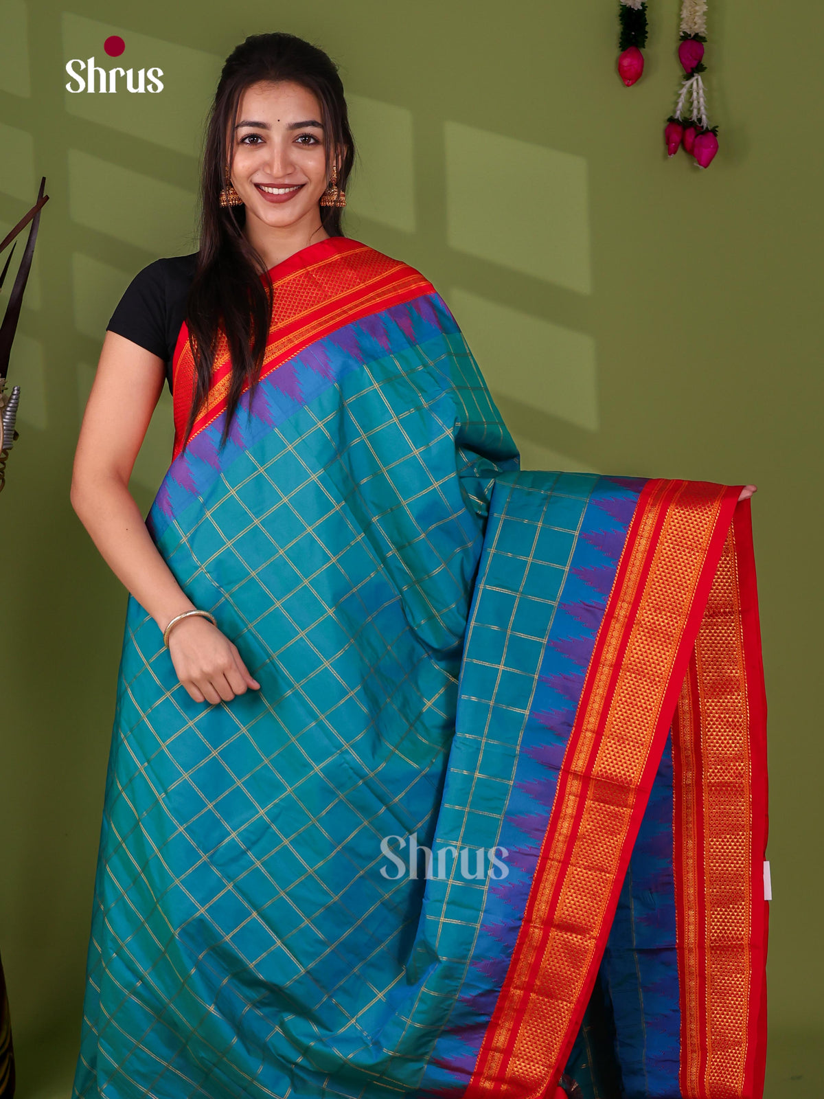 Semi Paithani Saree - EJ04322