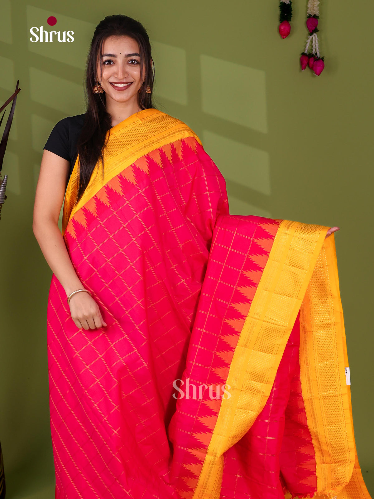Semi Paithani Saree - EJ04323