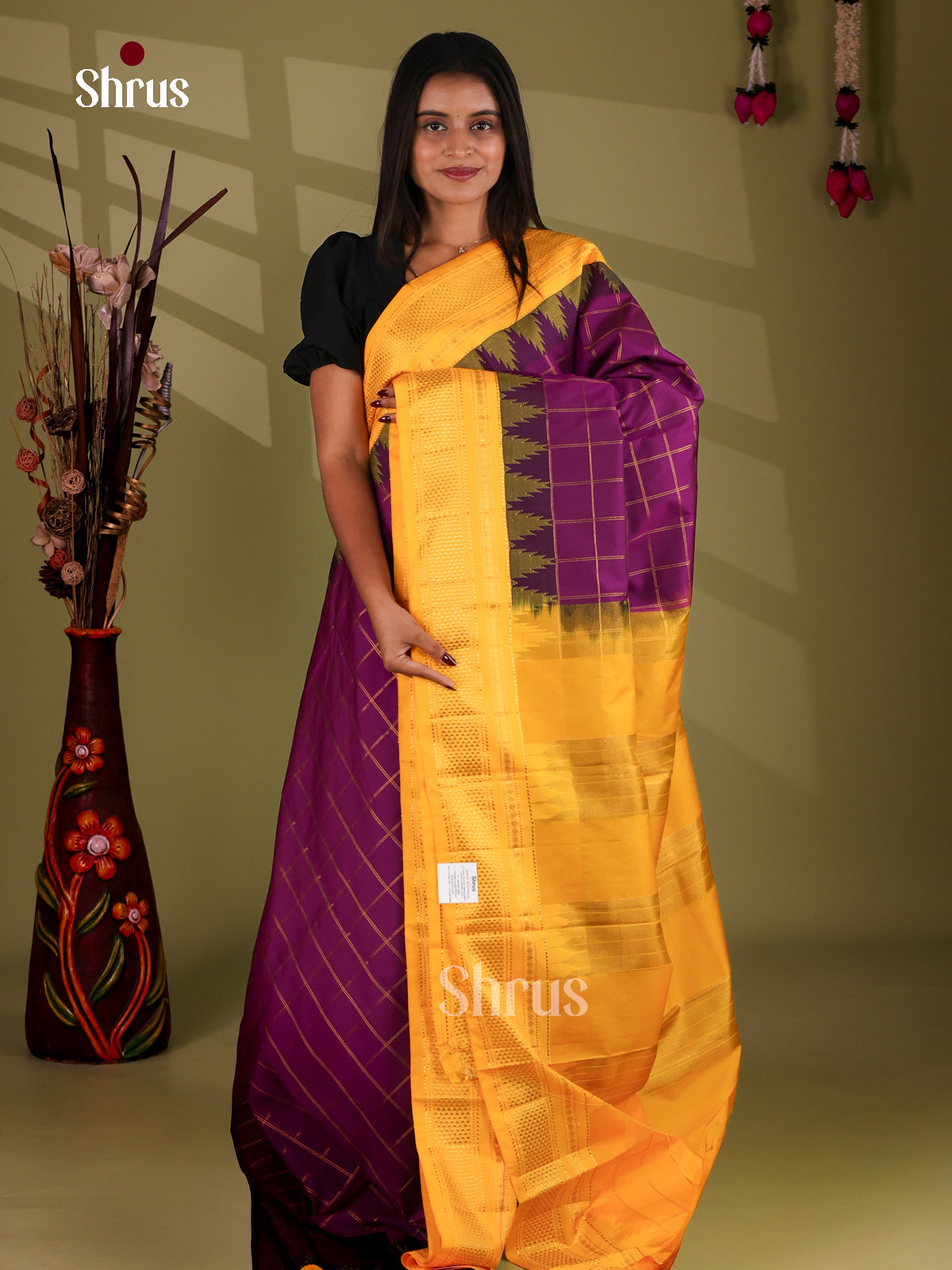 Semi Paithani Saree - EJ04325