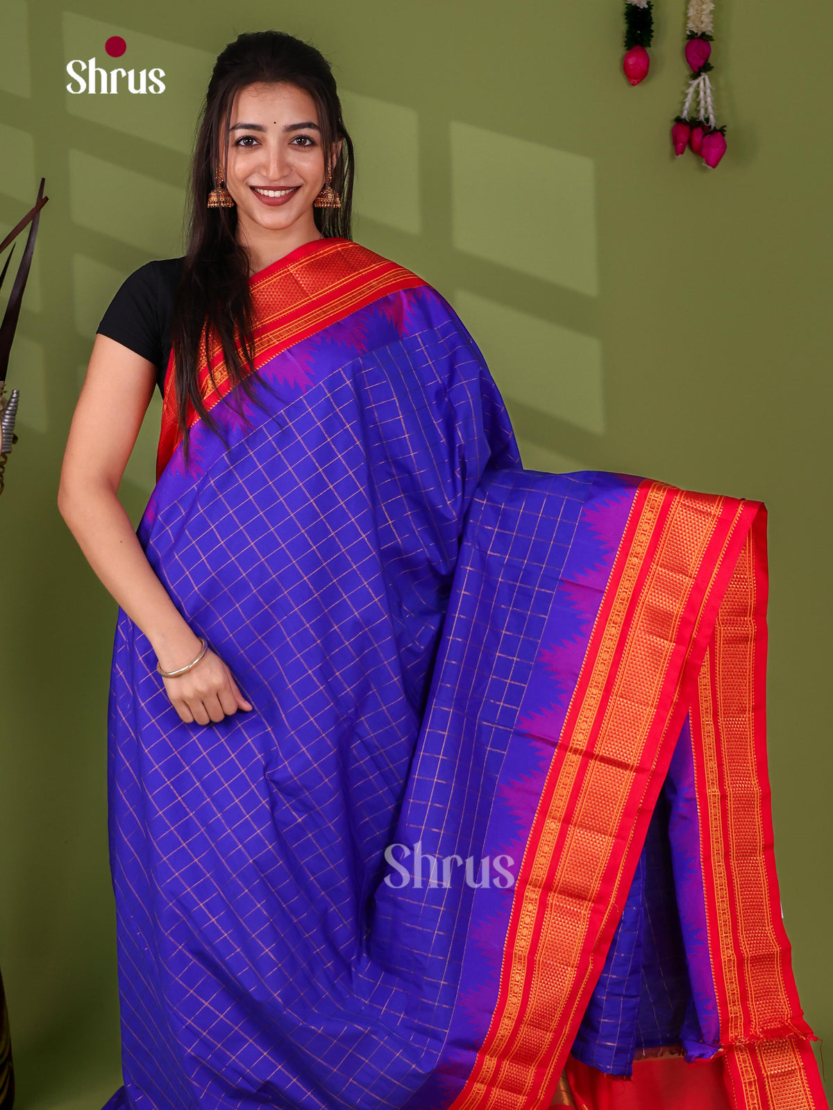 Semi Paithani Saree - EJ04326