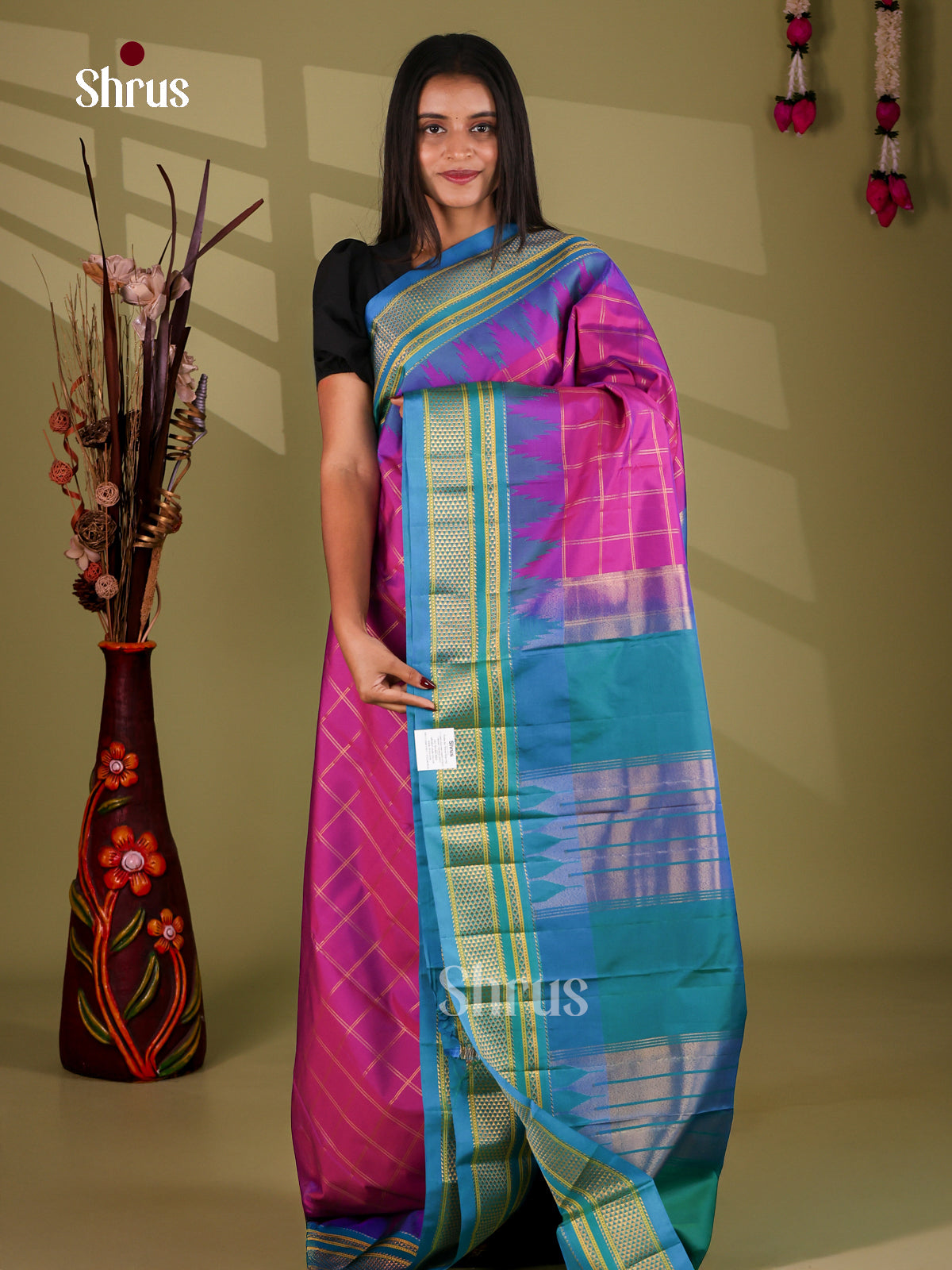 Semi Paithani Saree - EJ04335