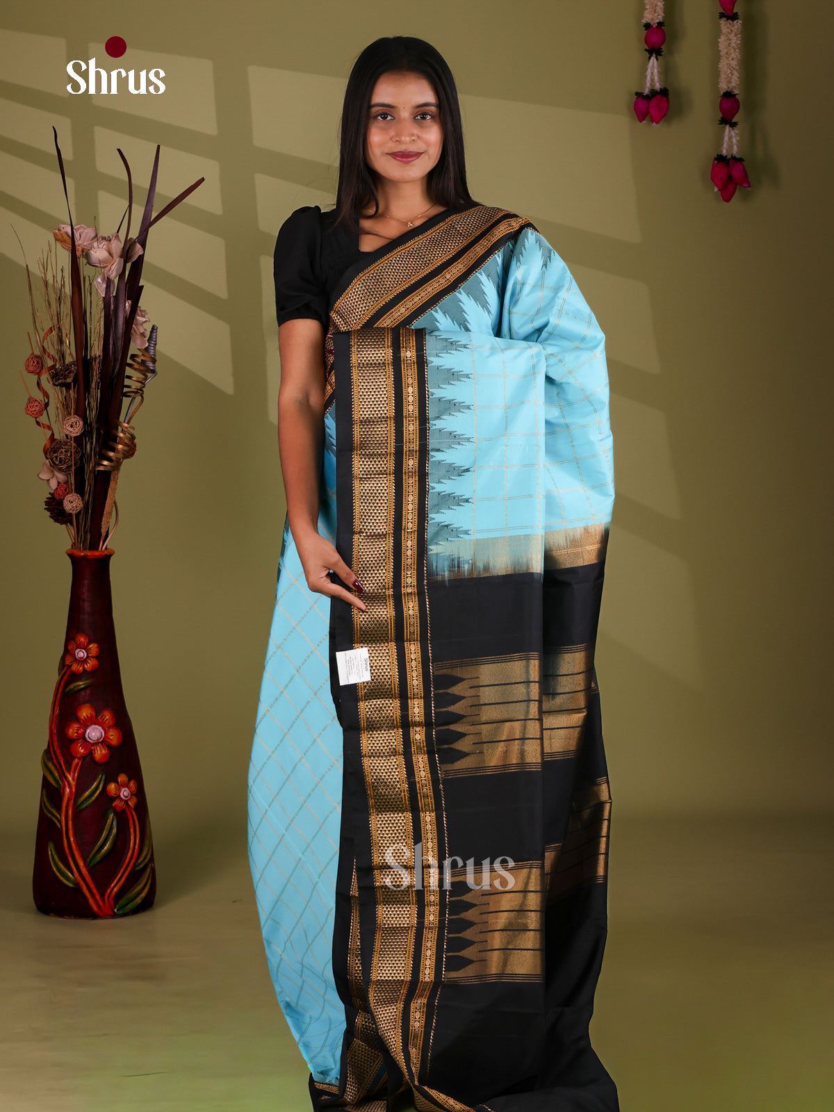 Semi Paithani Saree - EJ04337