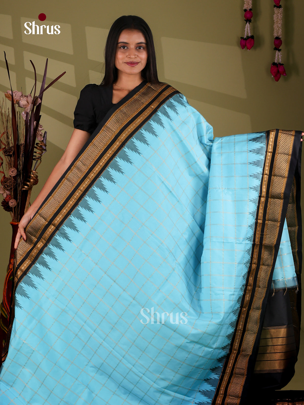 Semi Paithani Saree - EJ04337