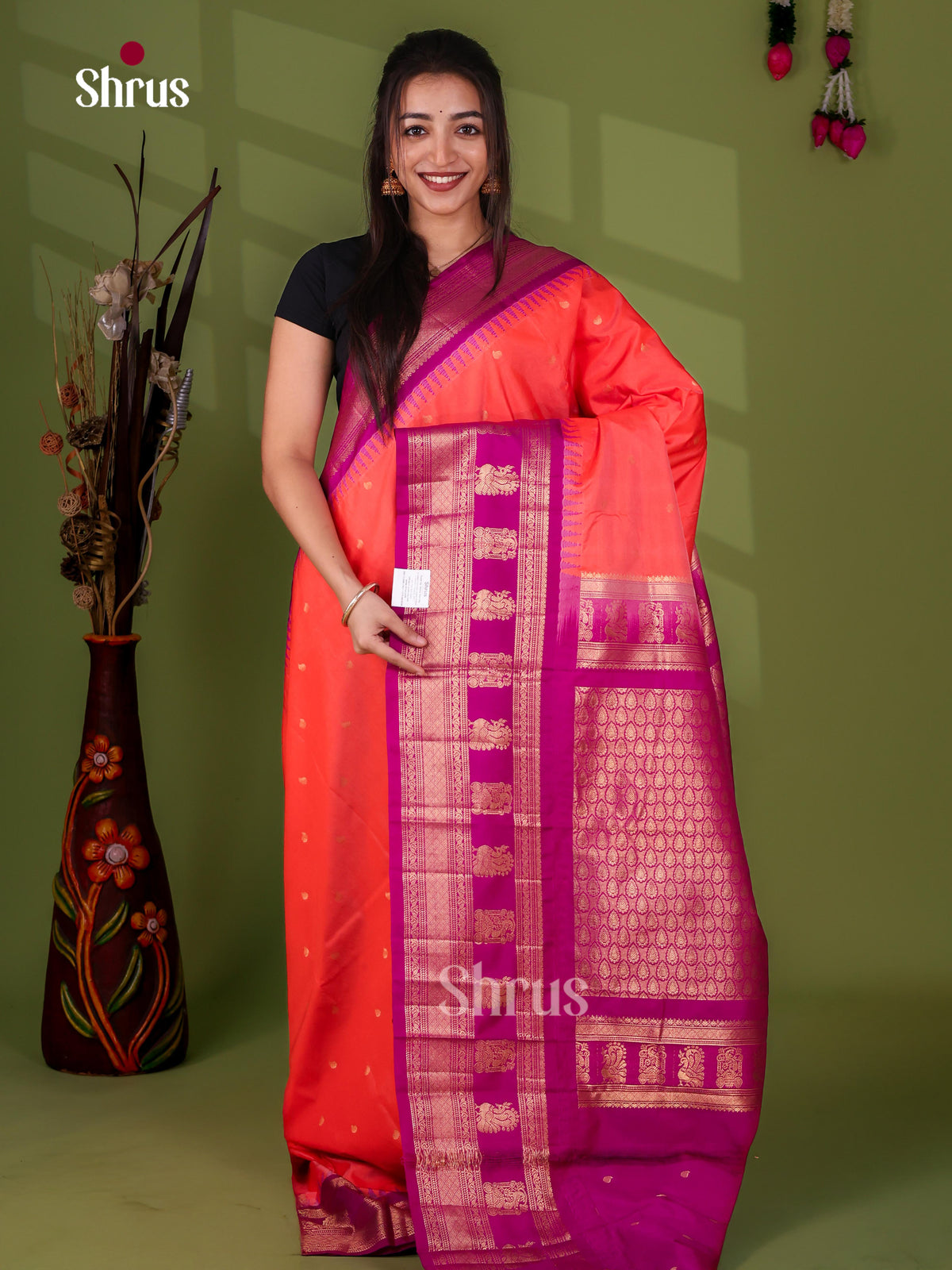 Semi Paithani Saree - EJ04342