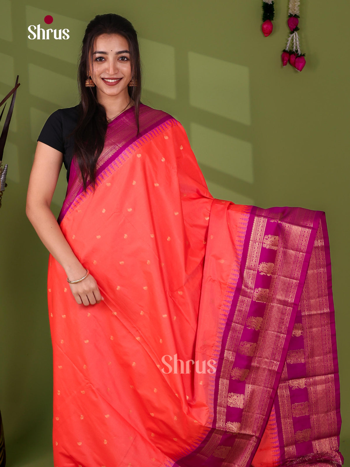 Semi Paithani Saree - EJ04342