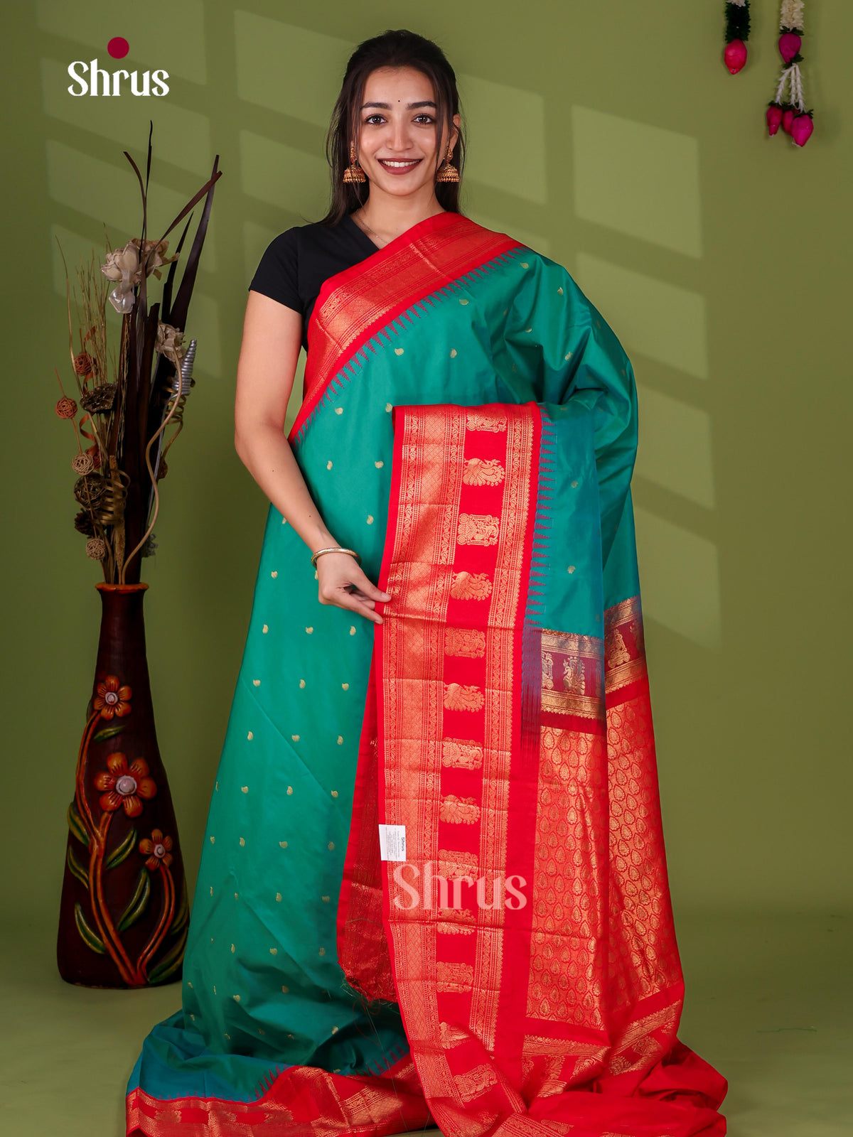 Semi Paithani Saree - EJ04343
