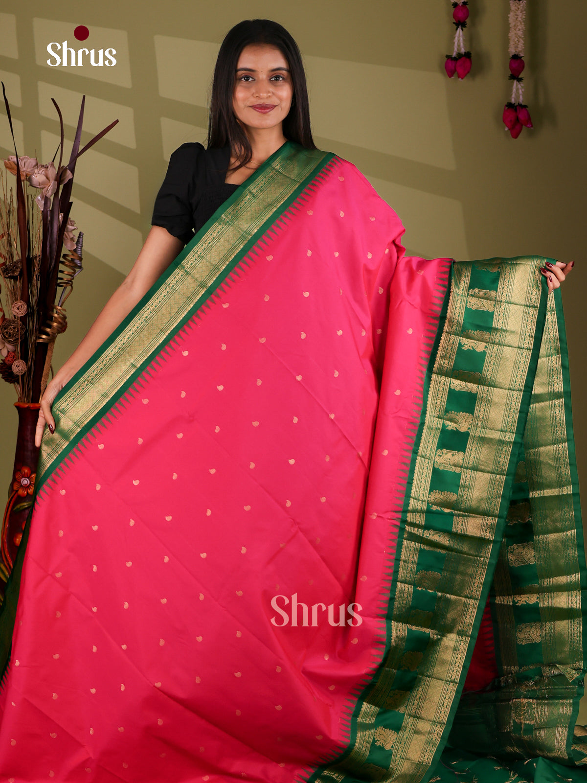 Semi Paithani Saree - EJ04352
