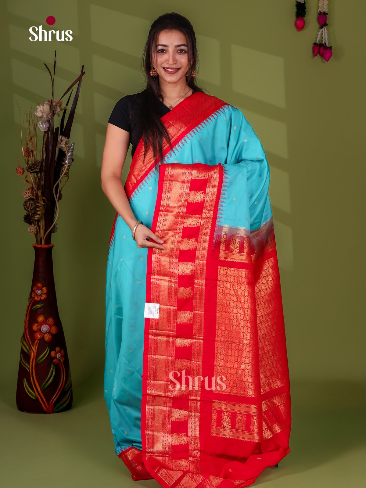 Semi Paithani Saree - EJ04355
