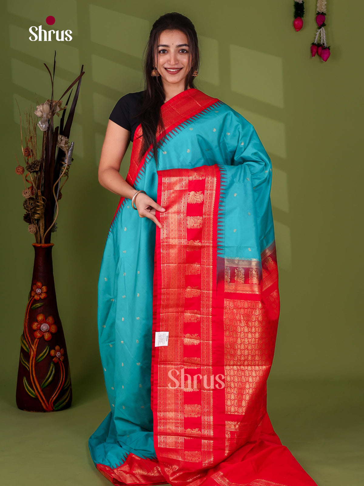 Semi Paithani Saree - EJ04357