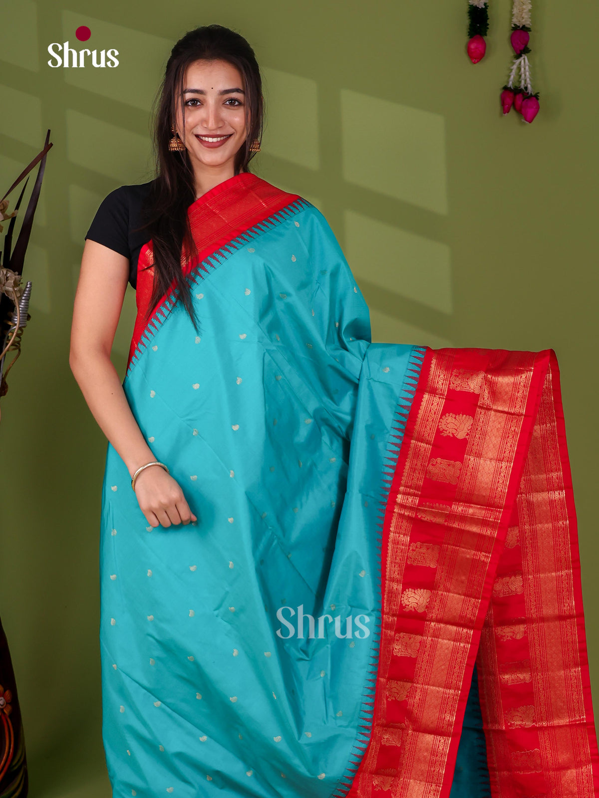Semi Paithani Saree - EJ04357