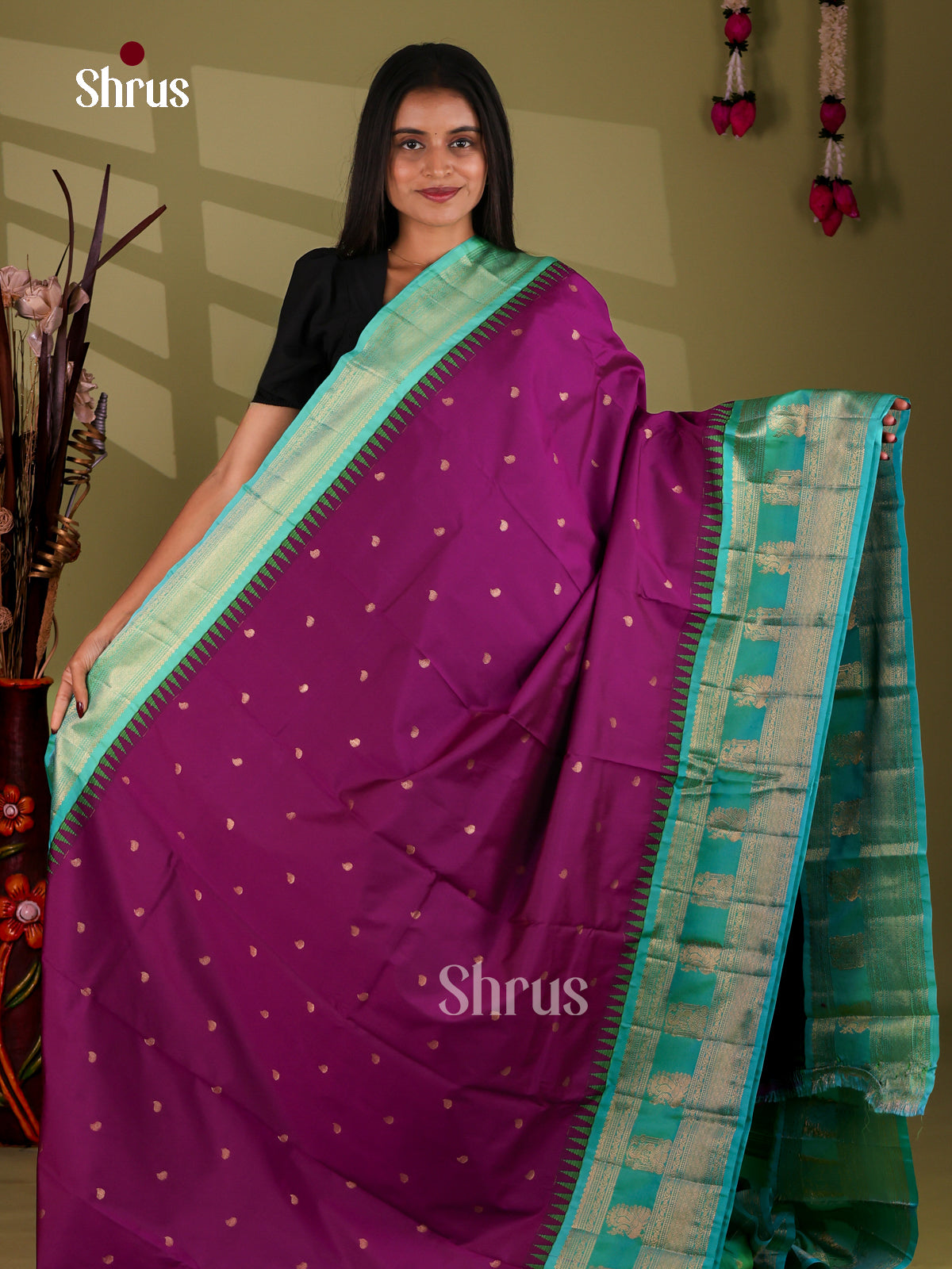 Semi Paithani Saree - EJ04360