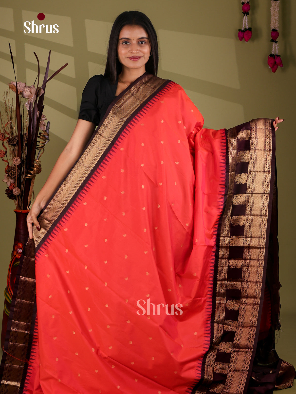 Semi Paithani Saree - EJ04361