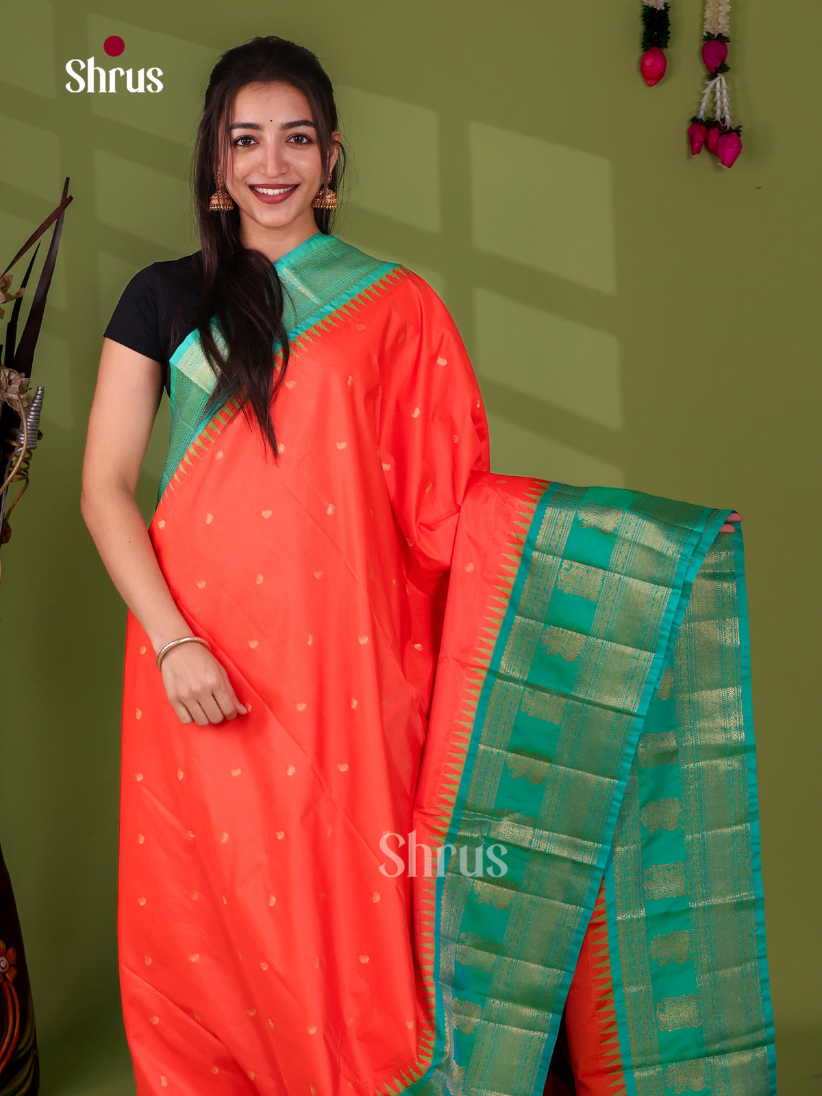 Semi Paithani Saree - EJ04362