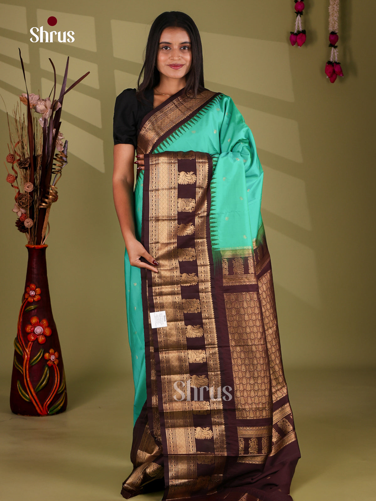 Semi Paithani Saree - EJ04363