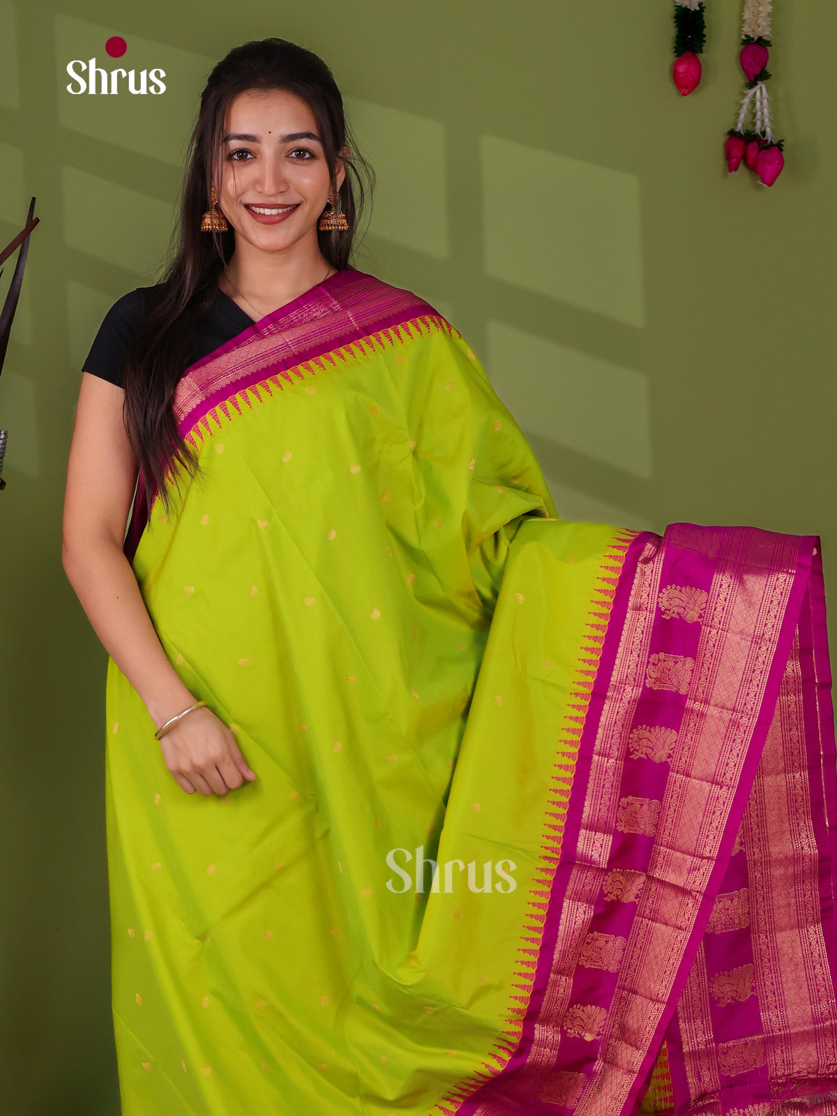 Semi Paithani Saree - EJ04365