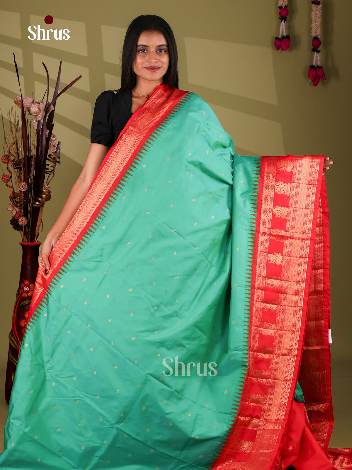 Semi Paithani Saree - EJ04375