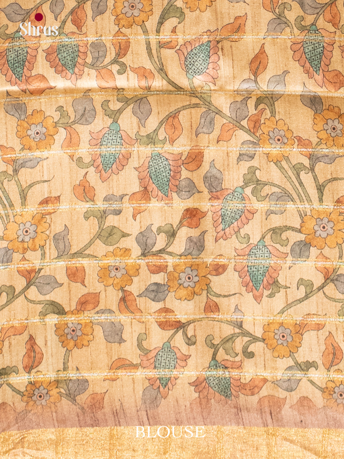Printed Semi Tussar Saree - EJ04389