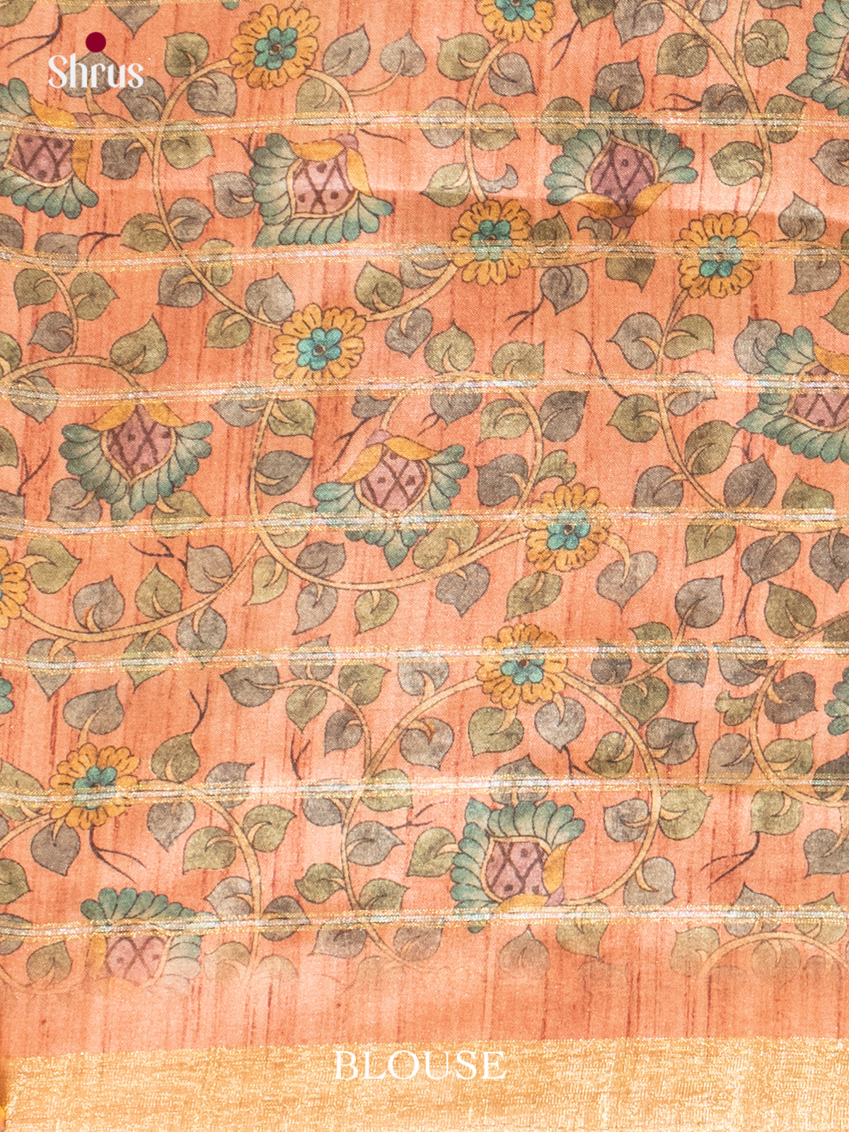 Printed Semi Tussar Saree - EJ04398