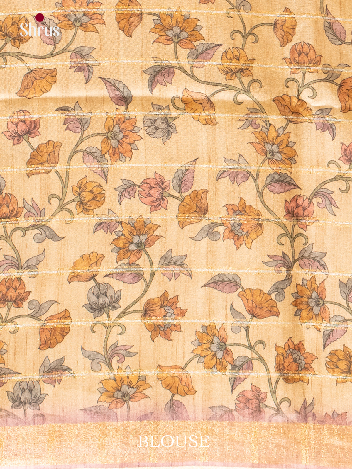 Printed Semi Tussar Saree - EJ04404