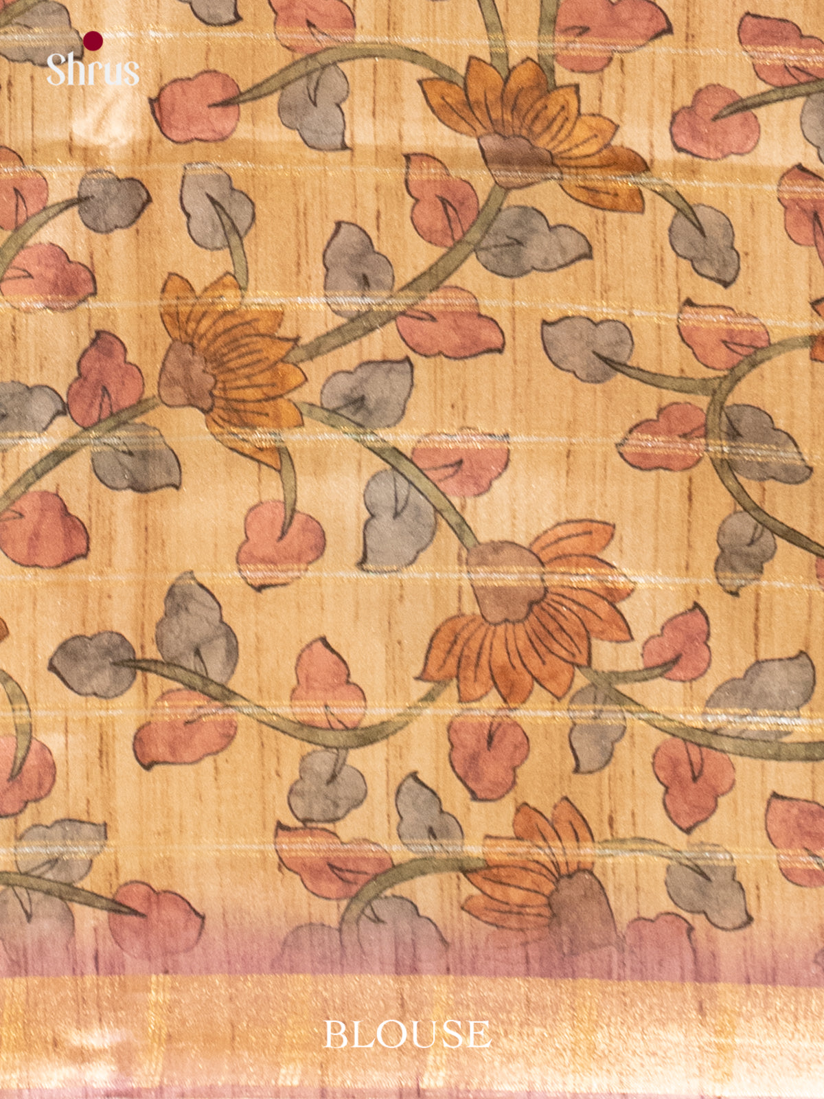 Printed Semi Tussar Saree - EJ04409