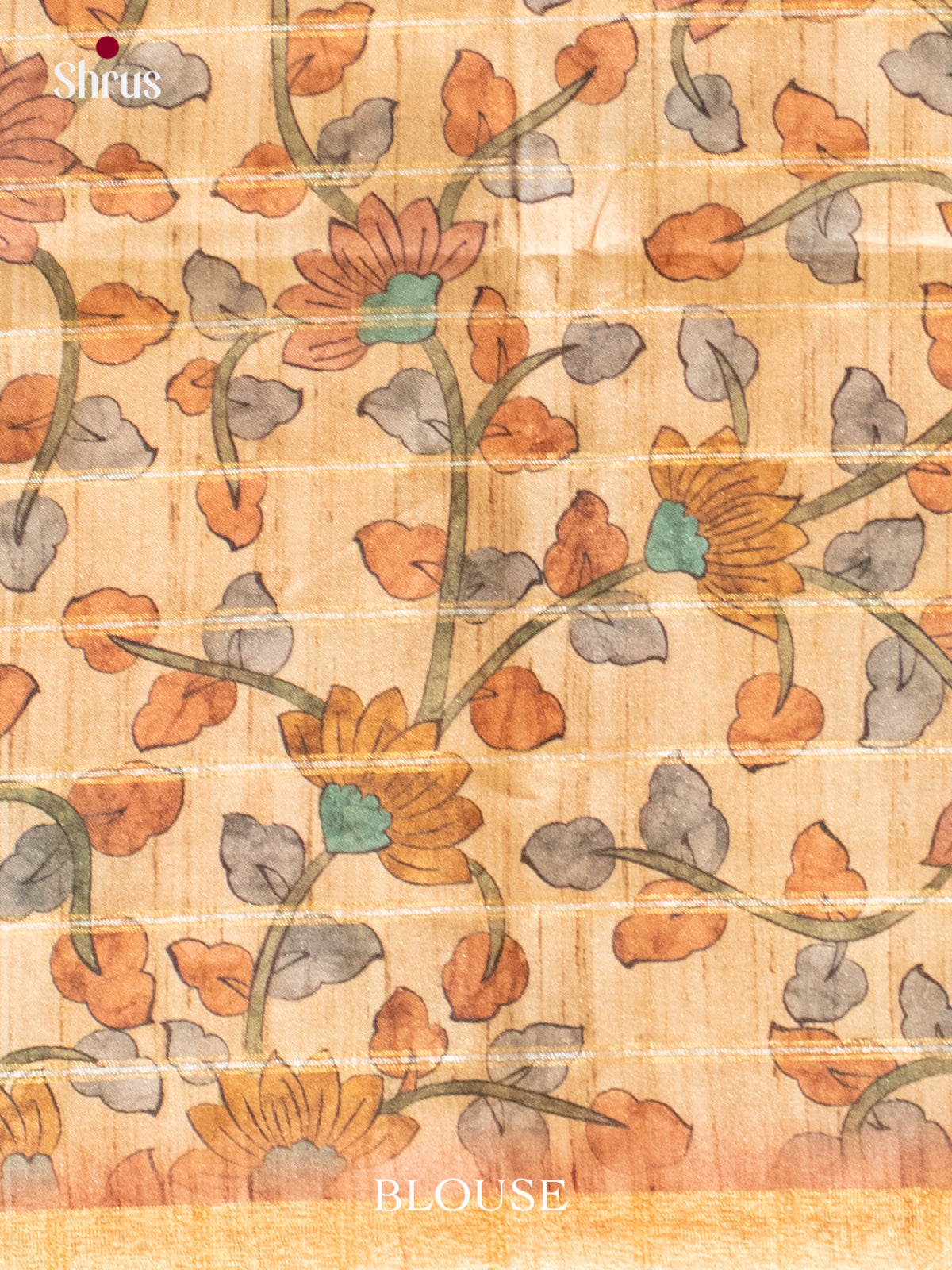 Printed Semi Tussar Saree - EJ04412