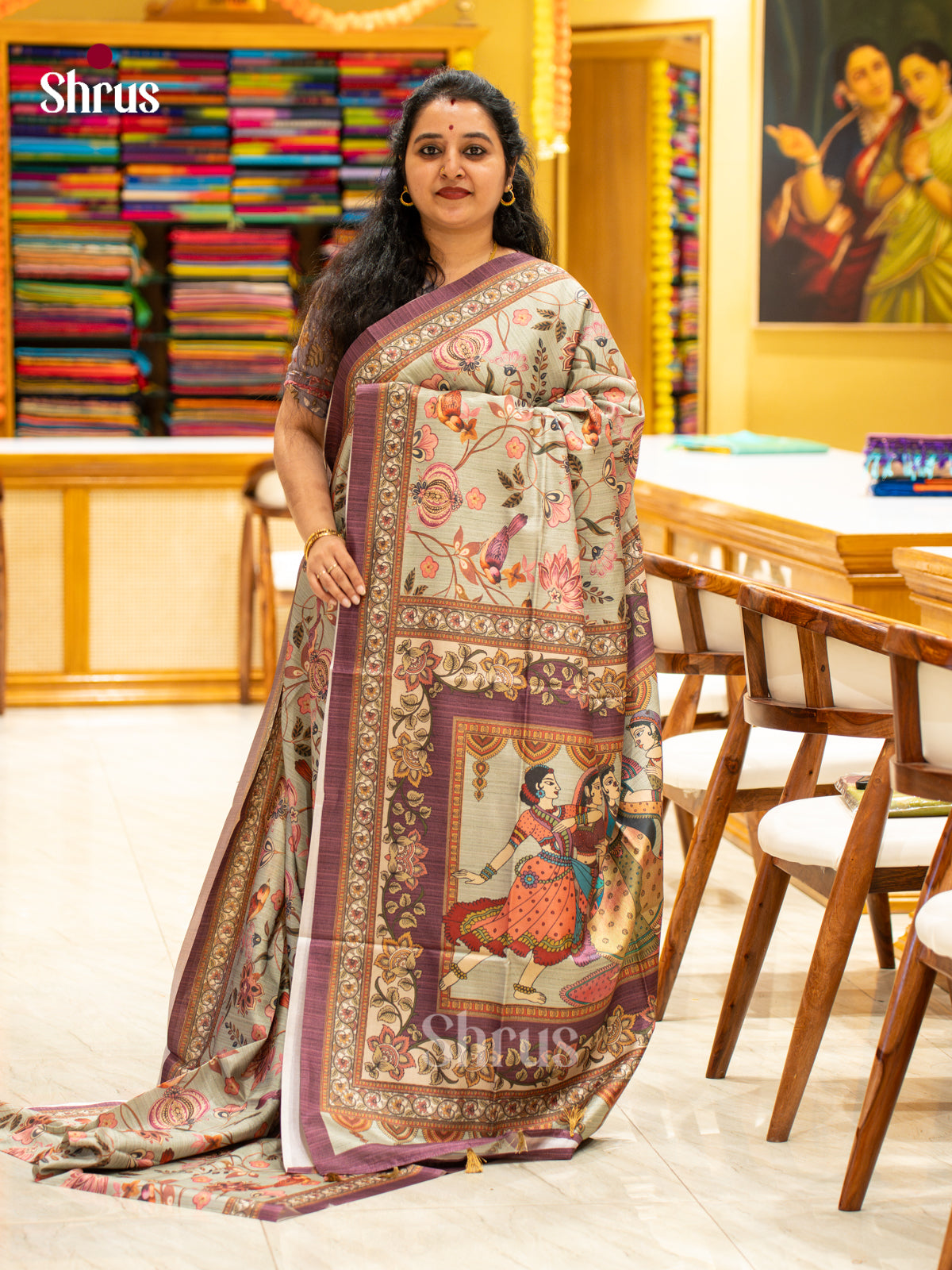 Chennur-Print Saree - EJ04413