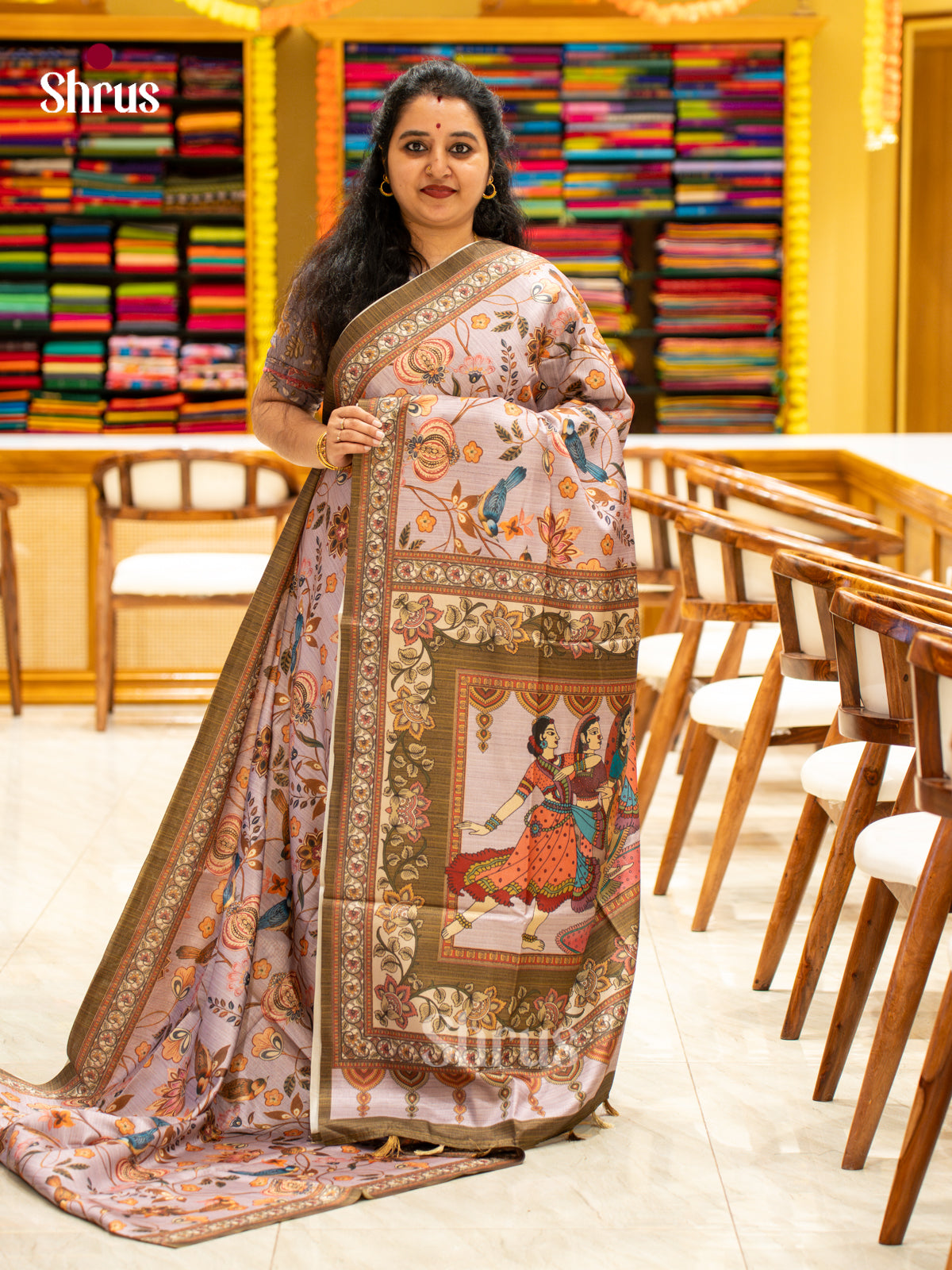 Chennur-Print Saree - EJ04415