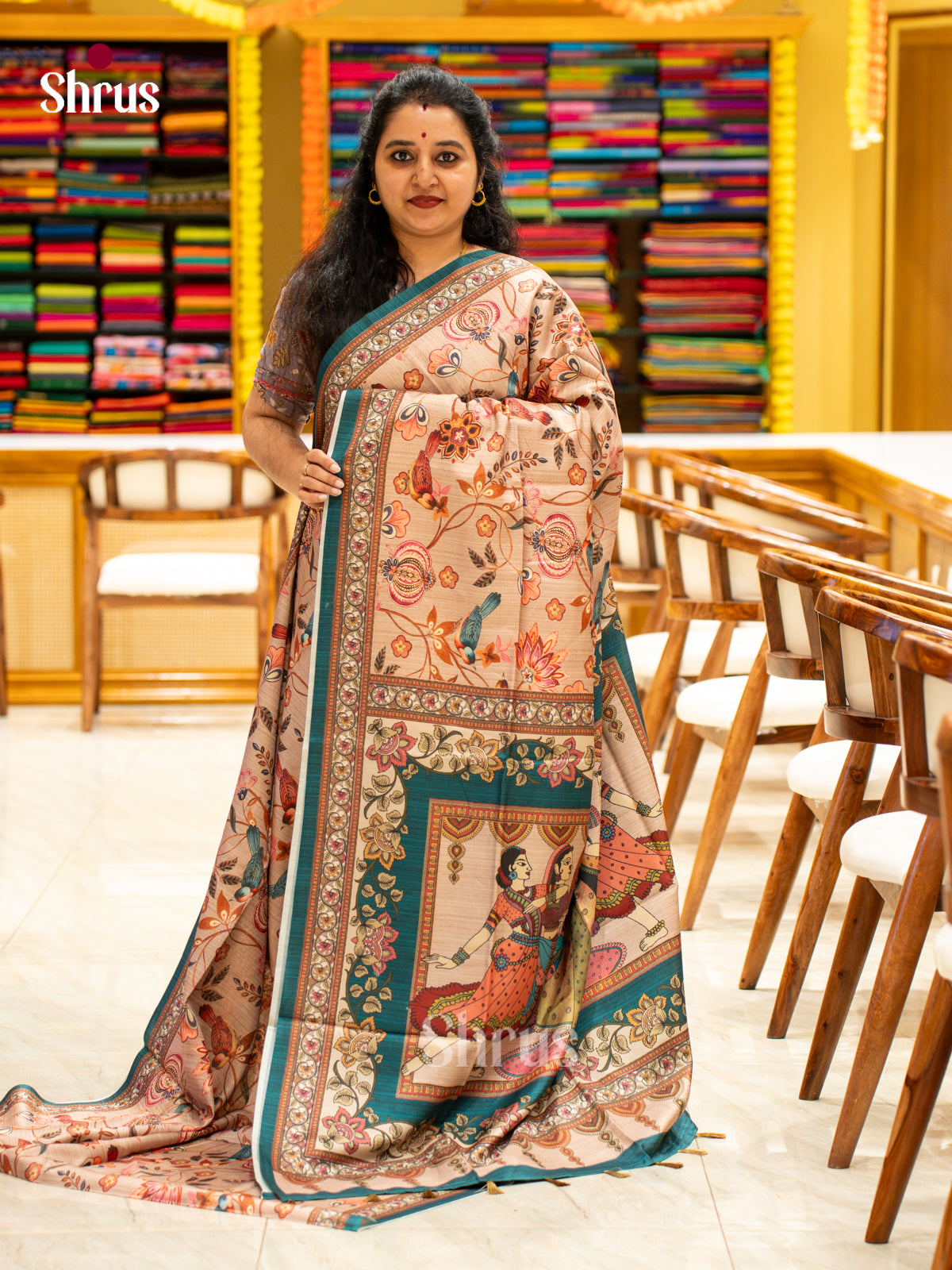 Chennur-Print Saree - EJ04418