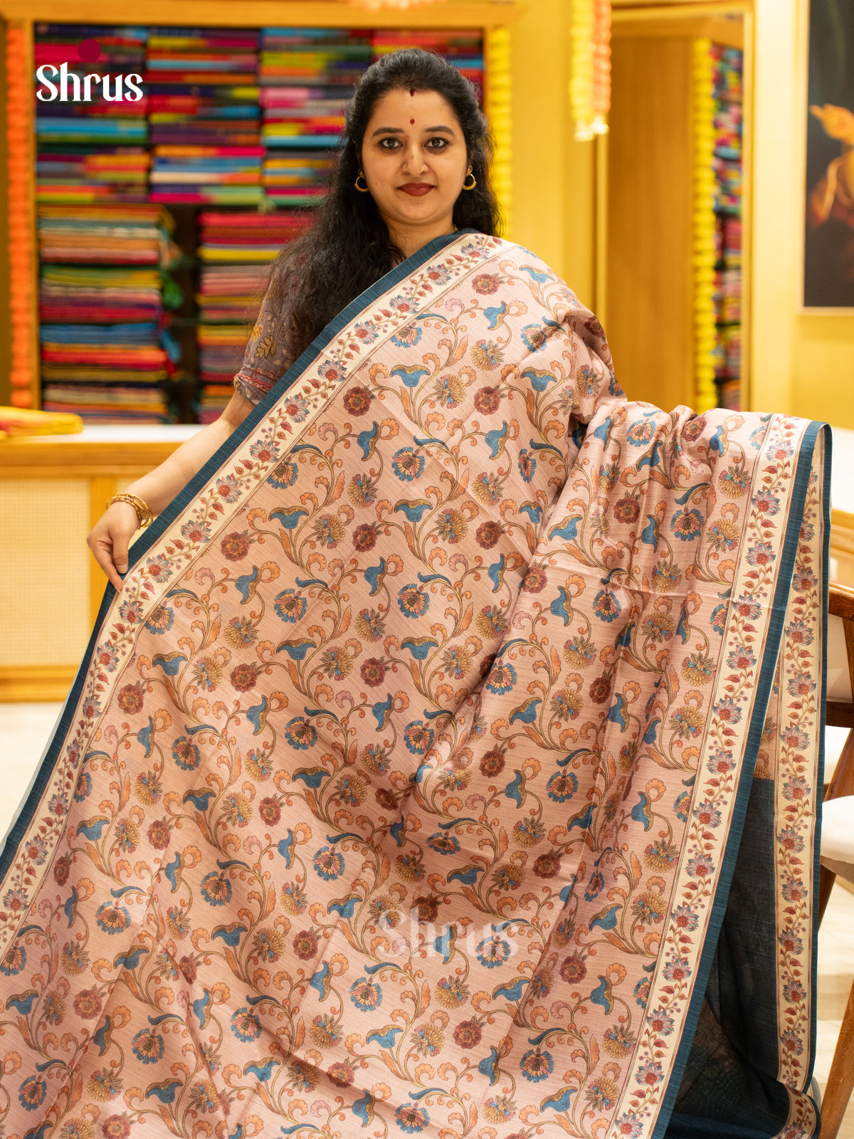 Chennur-Print Saree - EJ04419